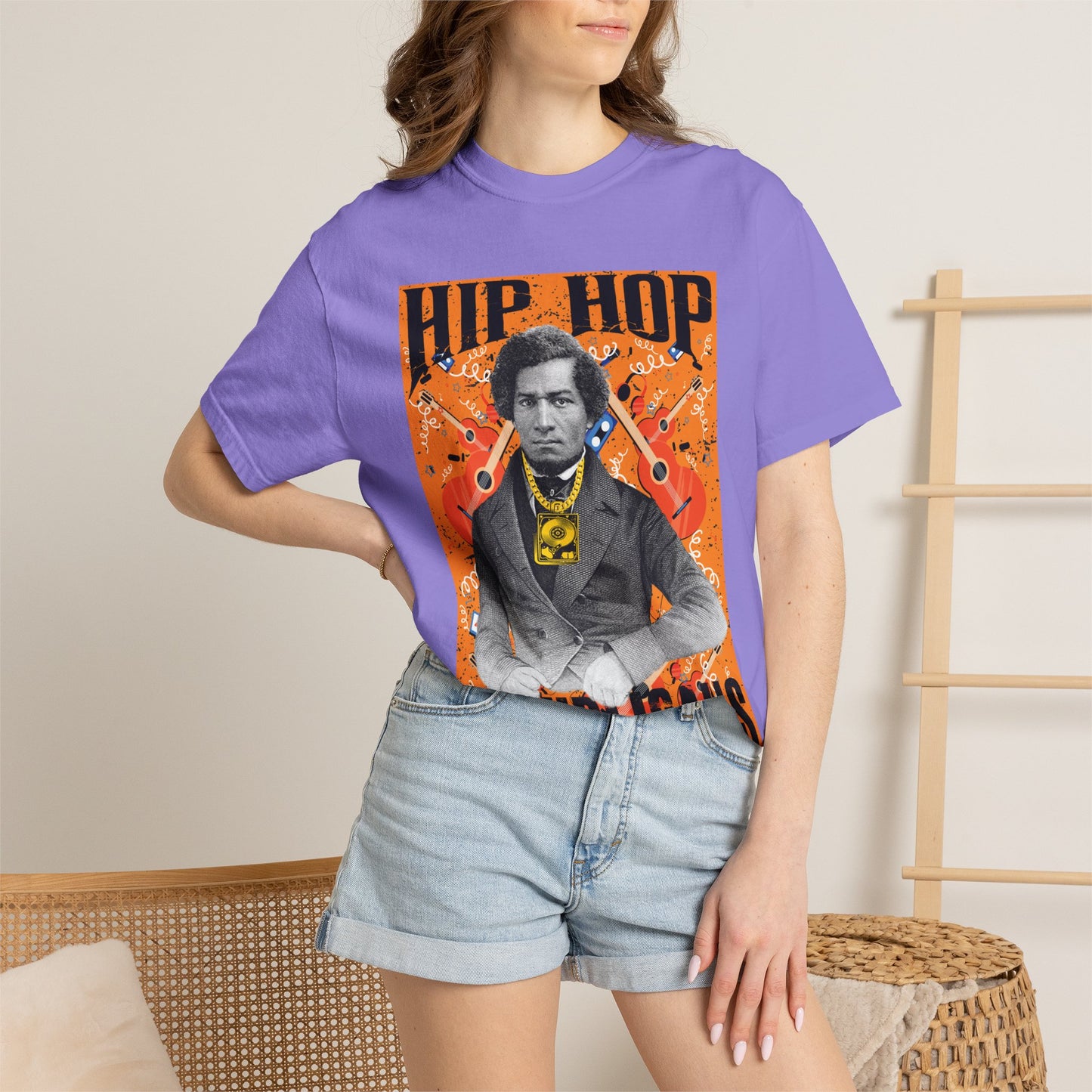 Hip Hop Republicans Graphic T-Shirt — Vintage Portrait Streetwear Tee