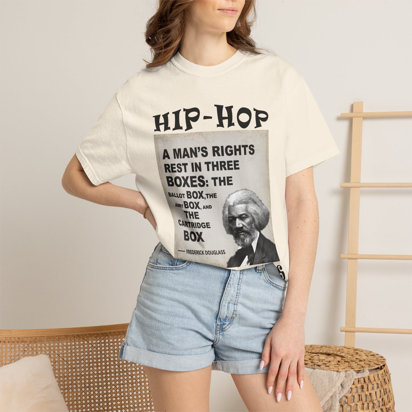 Hip Hop Republicans Frederick Douglass Quote T-Shirt