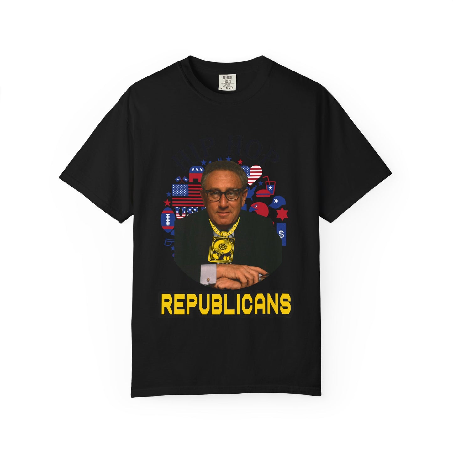 Hip Hop Republicans T-Shirt — Funny Political Parody Tee