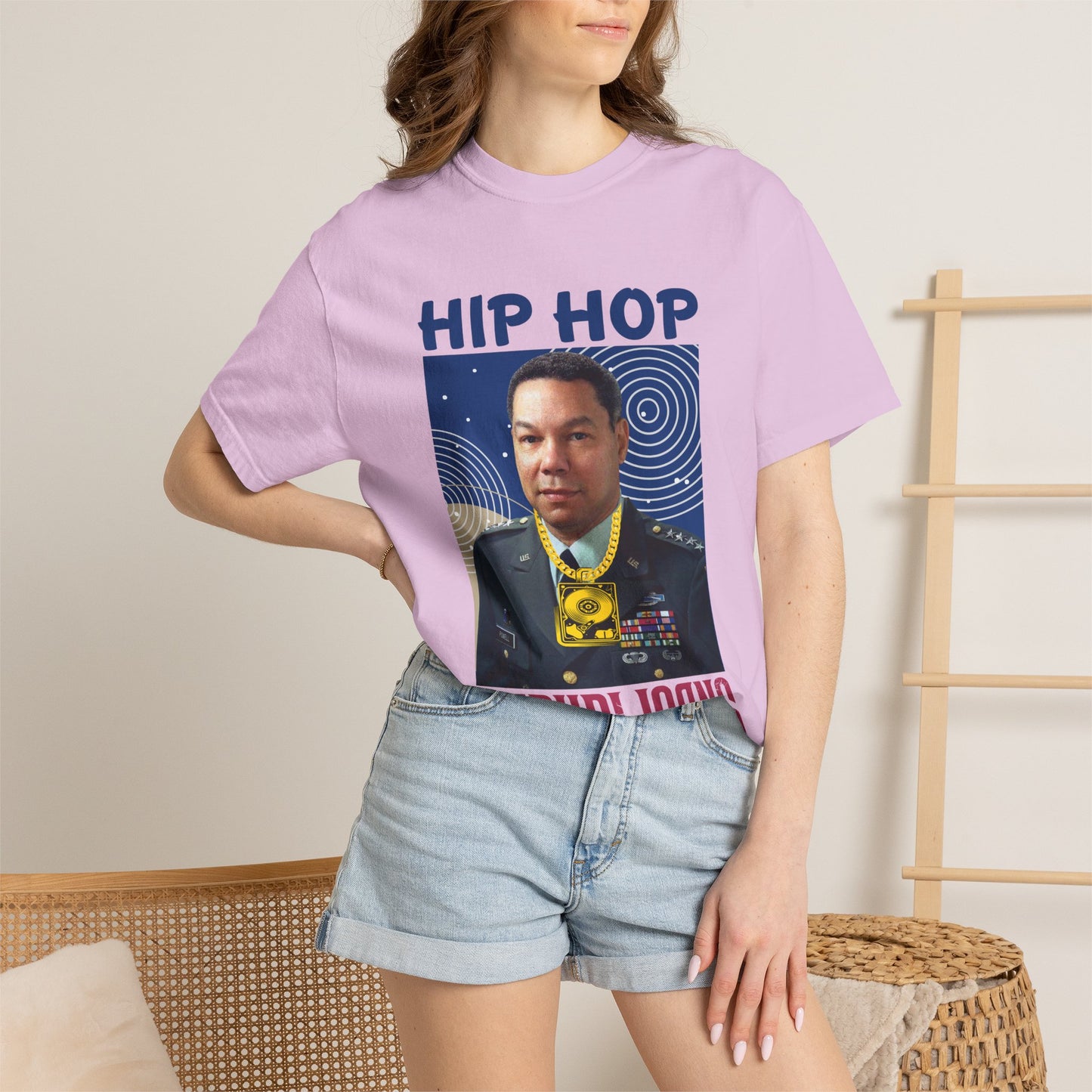Hip Hop Republicans Graphic T-Shirt — Parody Political Portrait Tee