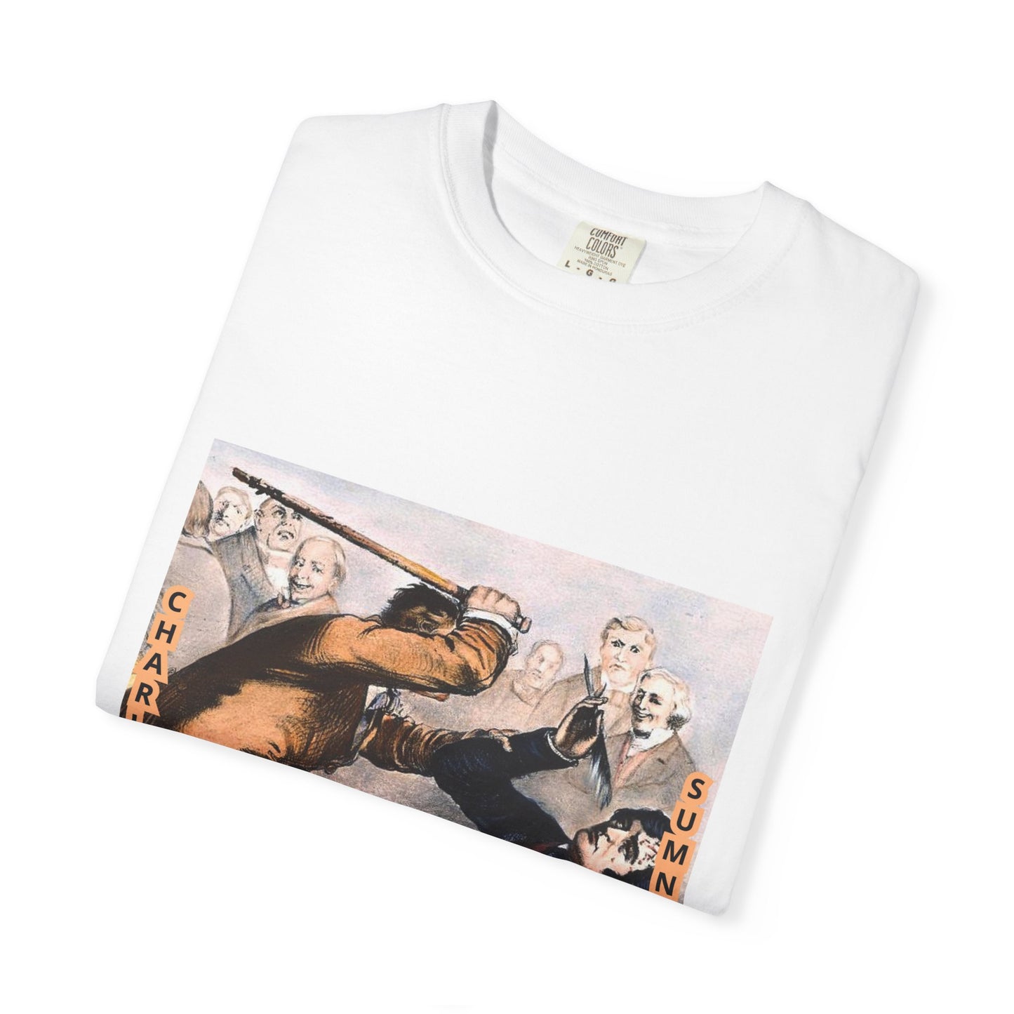 Artistic Vintage Poster T-Shirt — 'Chalet Summer' Graphic Tee