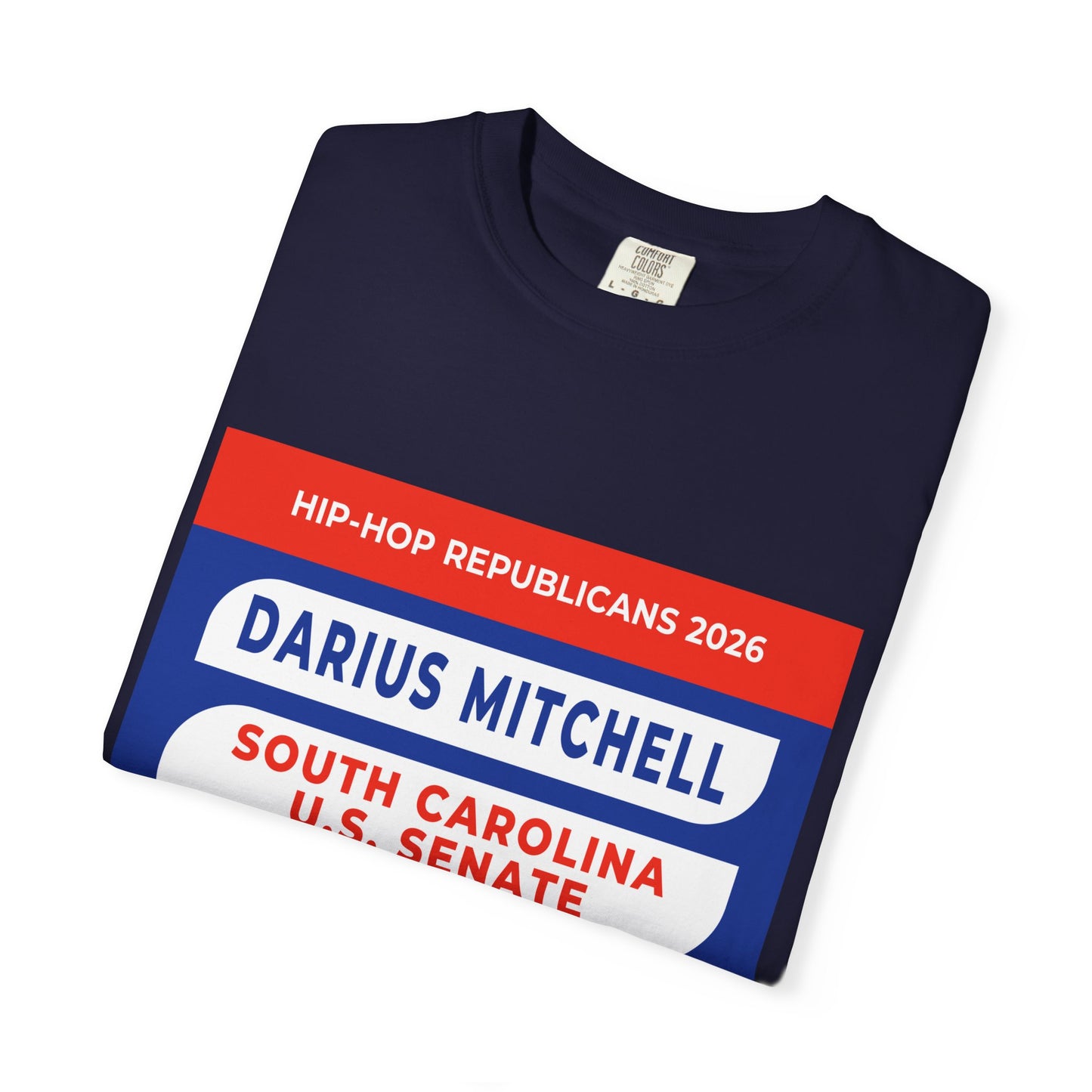 Political Campaign T-Shirt — "Darius Mitchell South Carolina U.S. Senate"