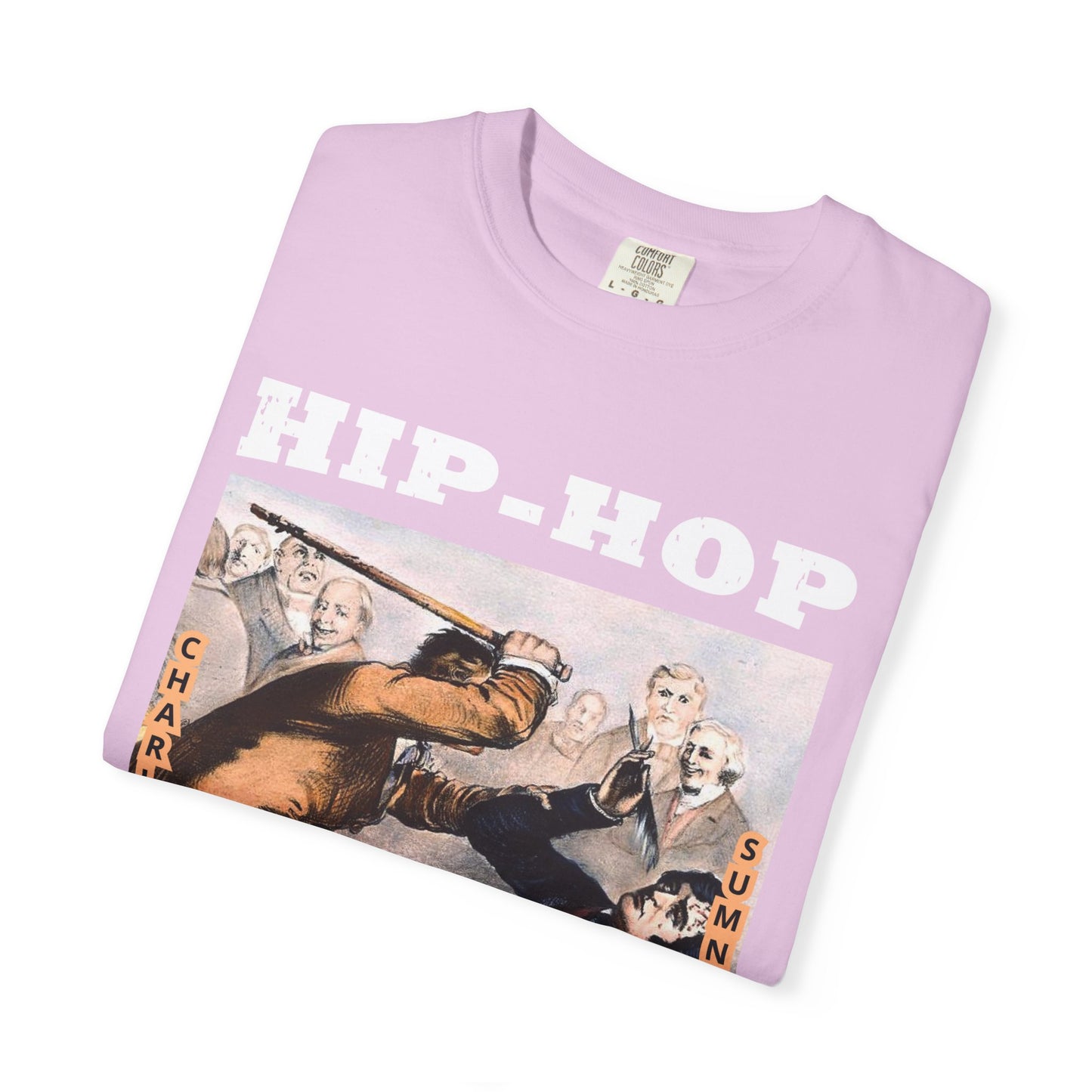 Artistic Vintage Poster T-Shirt — 'Chalet Summer' Graphic Tee