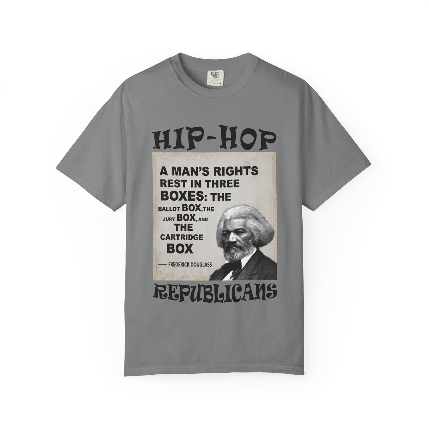 Hip Hop Republicans Frederick Douglass Quote T-Shirt
