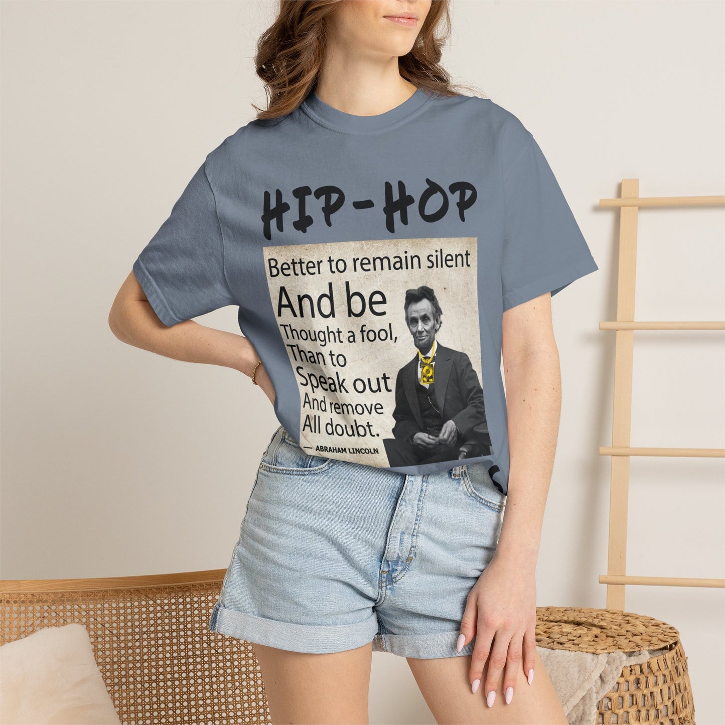 Hip-Hop Republicans T-Shirt — Abraham Lincoln Quote Graphic Tee