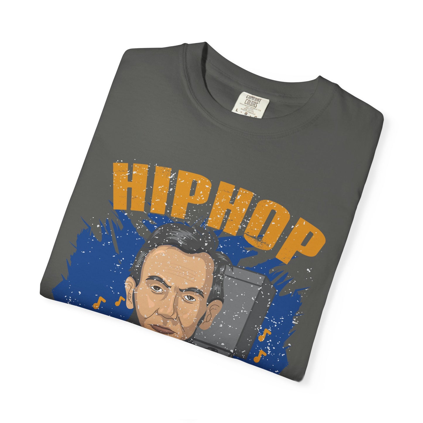 Hip Hop Republicans Graphic T-Shirt — Abe Lincoln Rap Portrait Tee