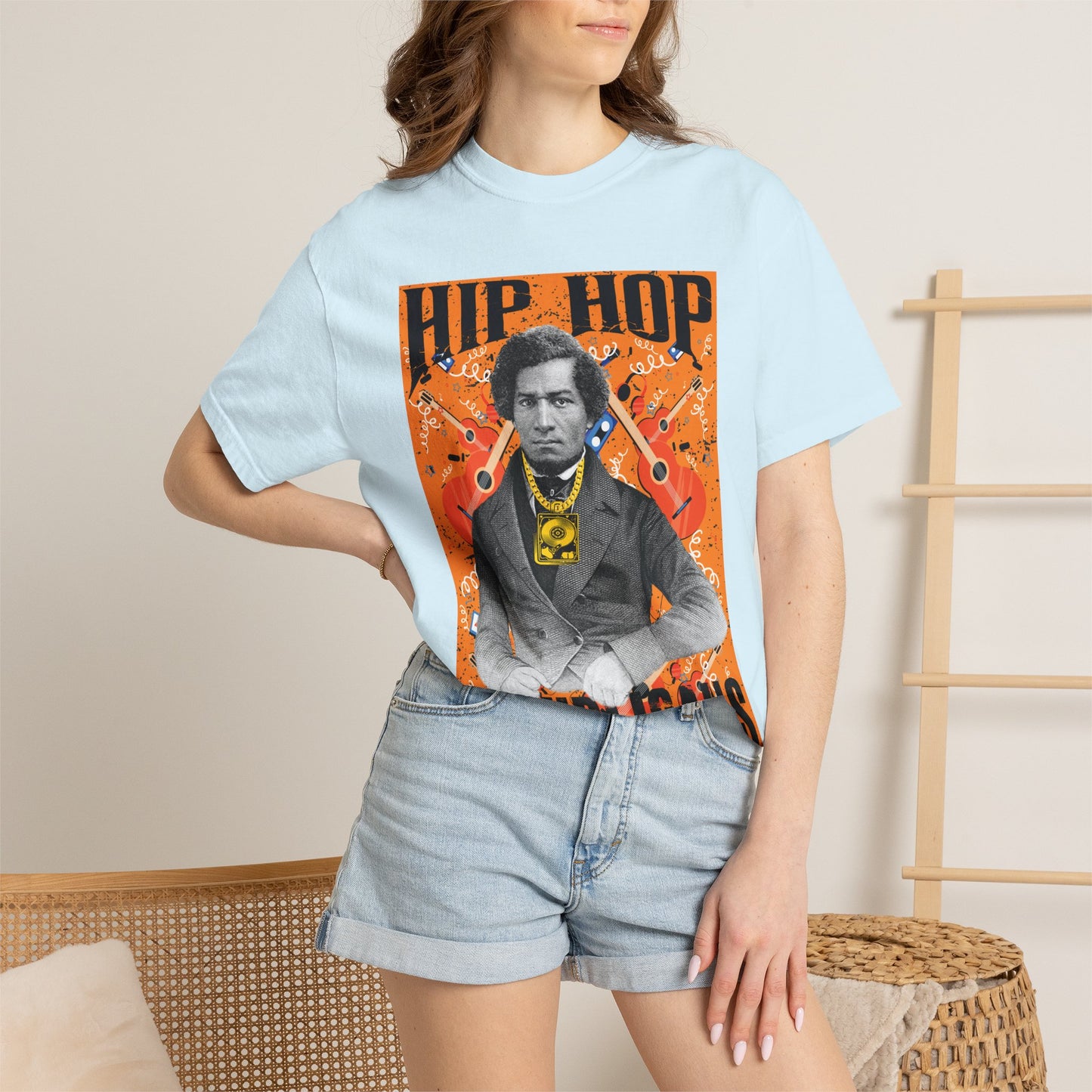 Hip Hop Republicans Graphic T-Shirt — Vintage Portrait Streetwear Tee