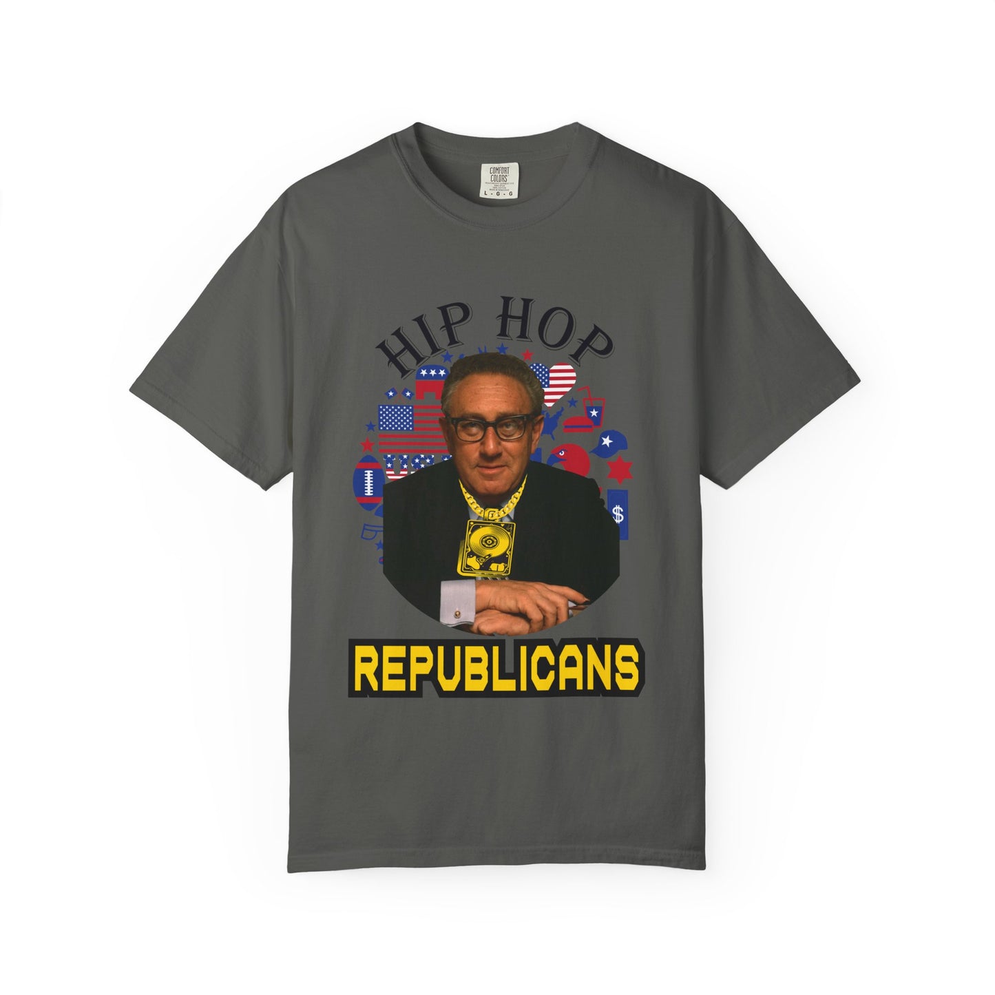 Hip Hop Republicans T-Shirt — Funny Political Parody Tee