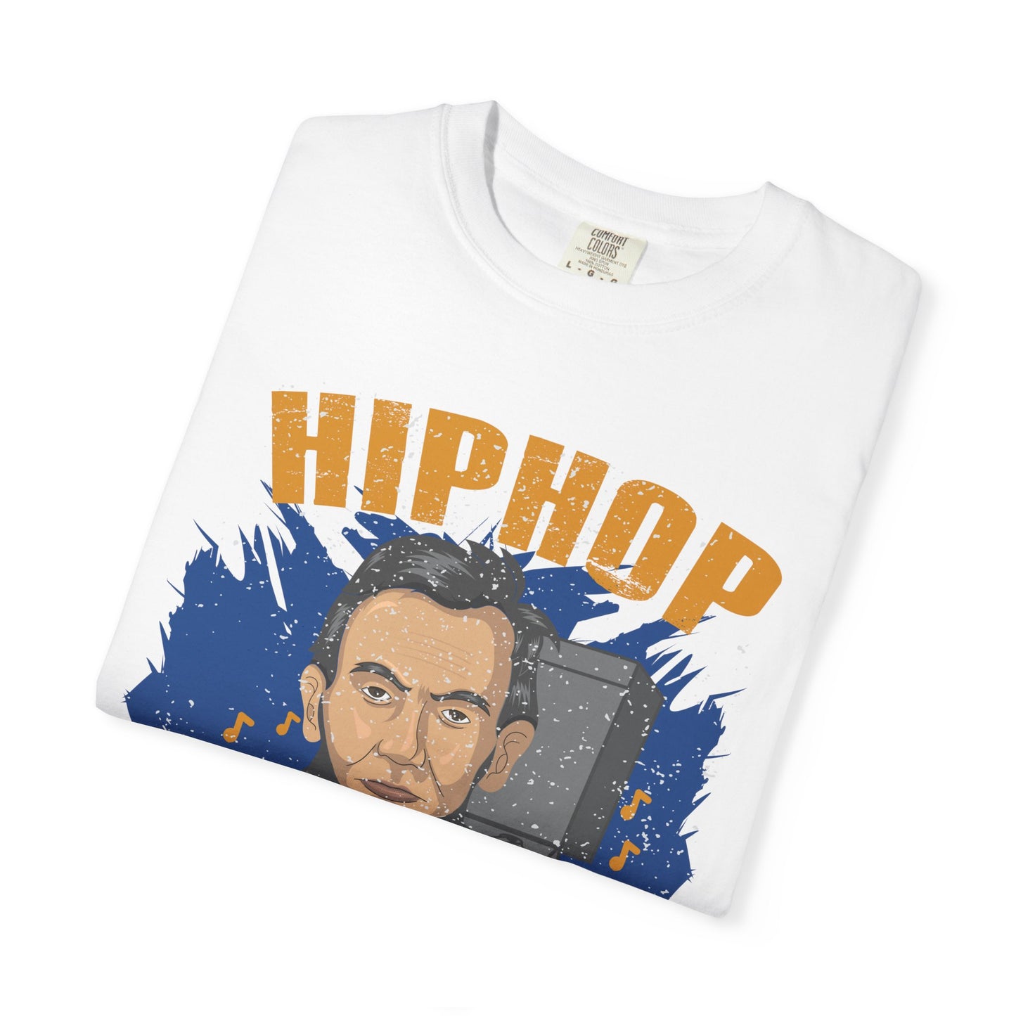 Hip Hop Republicans Graphic T-Shirt — Abe Lincoln Rap Portrait Tee
