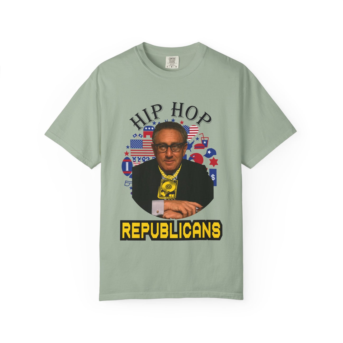 Hip Hop Republicans T-Shirt — Funny Political Parody Tee