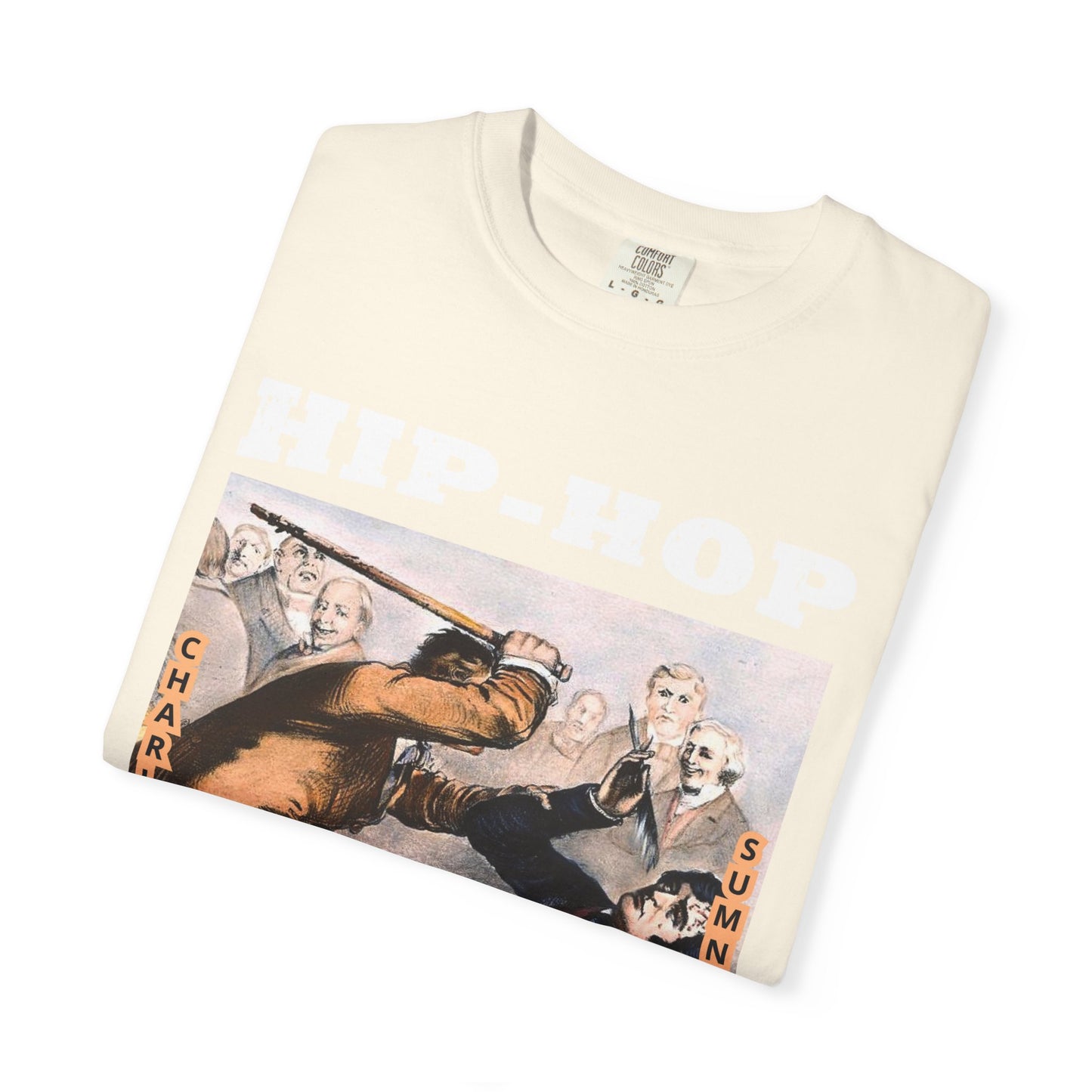 Artistic Vintage Poster T-Shirt — 'Chalet Summer' Graphic Tee