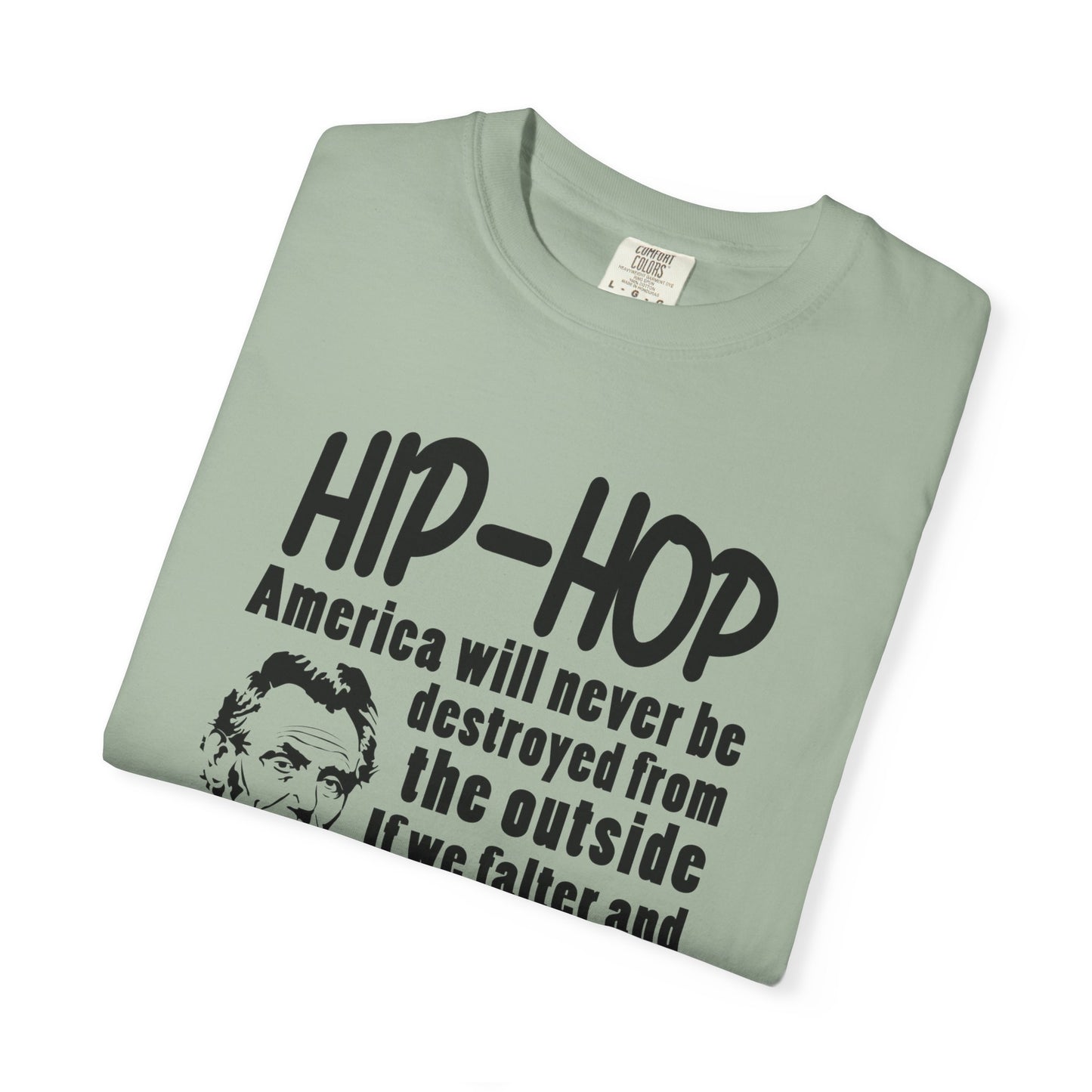 Hip-Hop Republicans Quote T-Shirt — Political Satire Tee with Lincoln Design