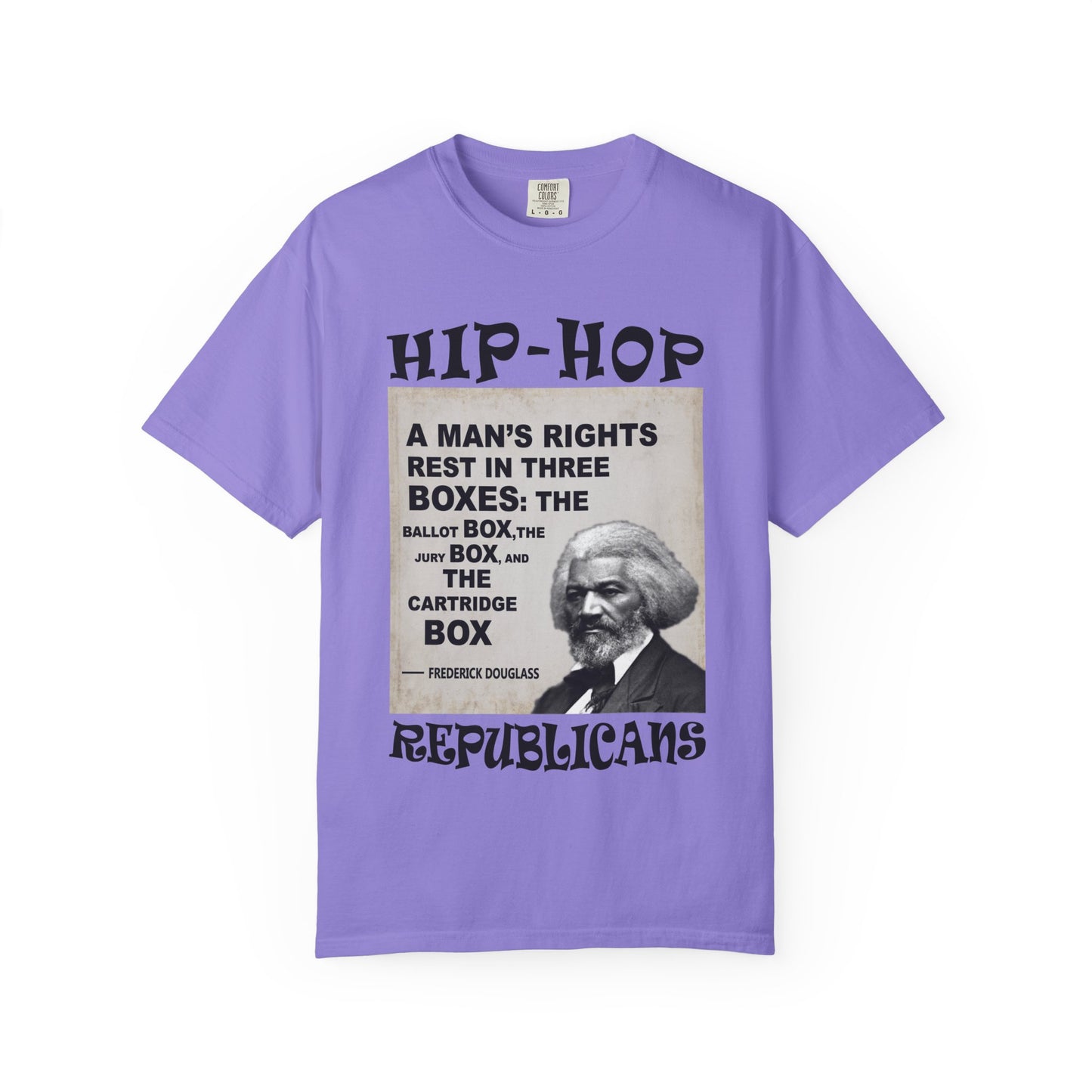 Hip Hop Republicans Frederick Douglass Quote T-Shirt