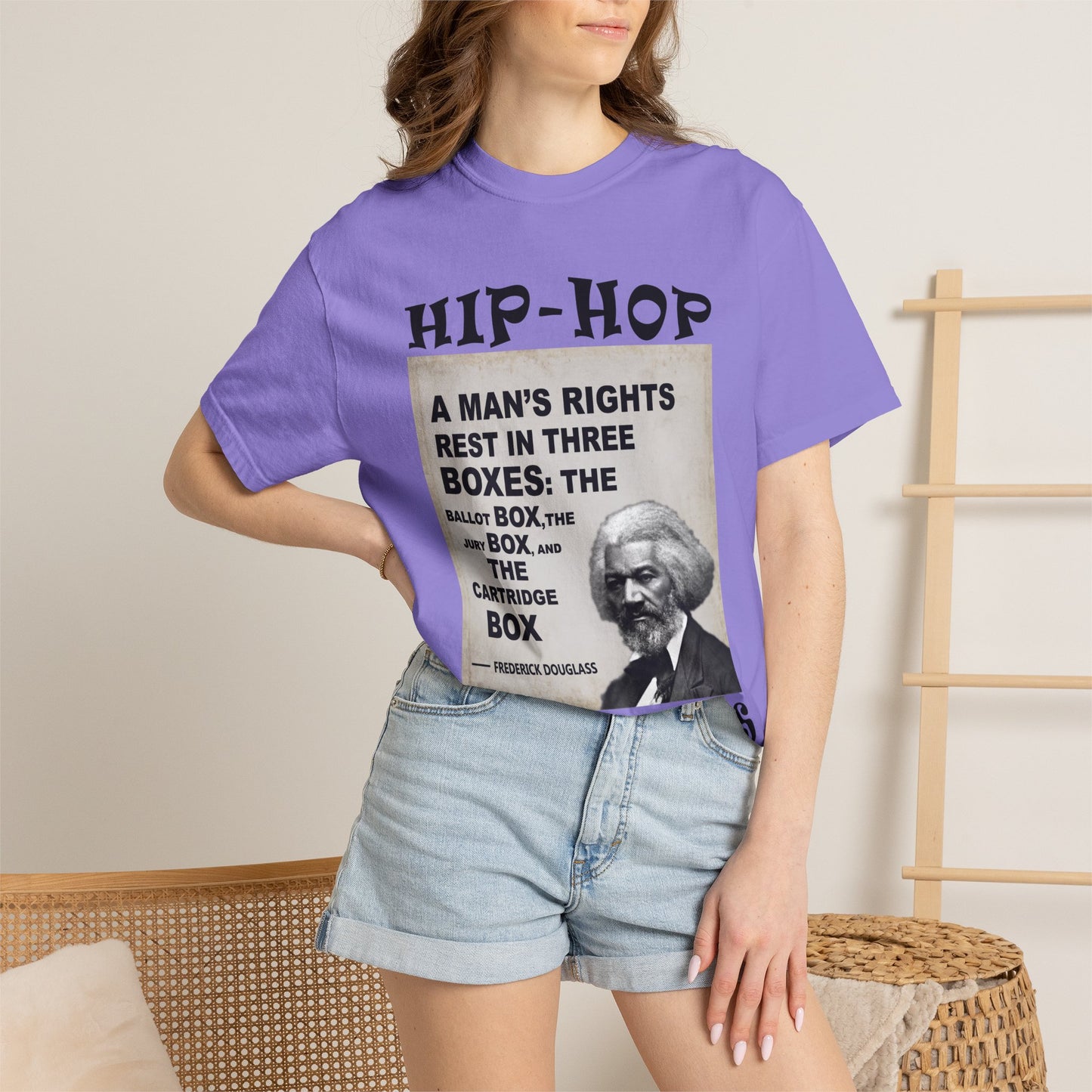 Hip Hop Republicans Frederick Douglass Quote T-Shirt
