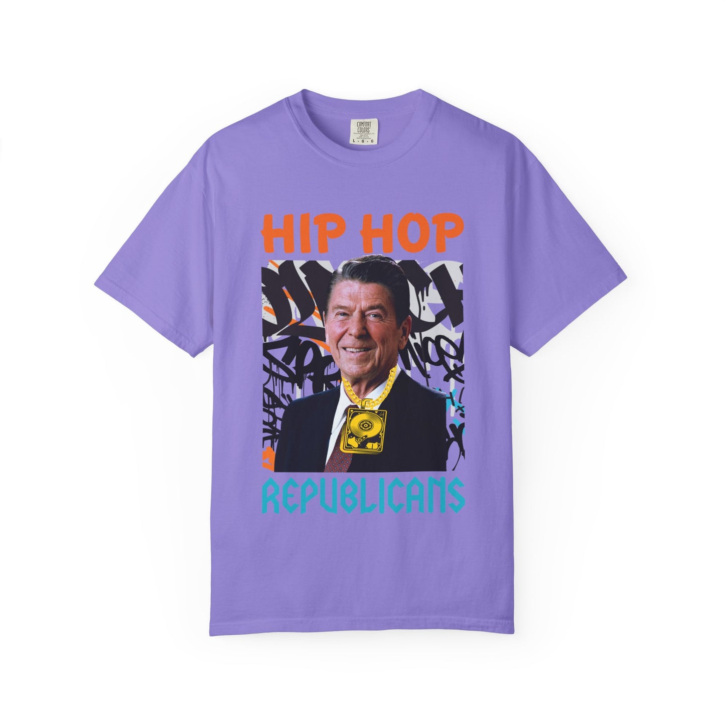 Get Your Groove On with a Trendy Ronald Reagan Hip Hop Republicans T-Shirt