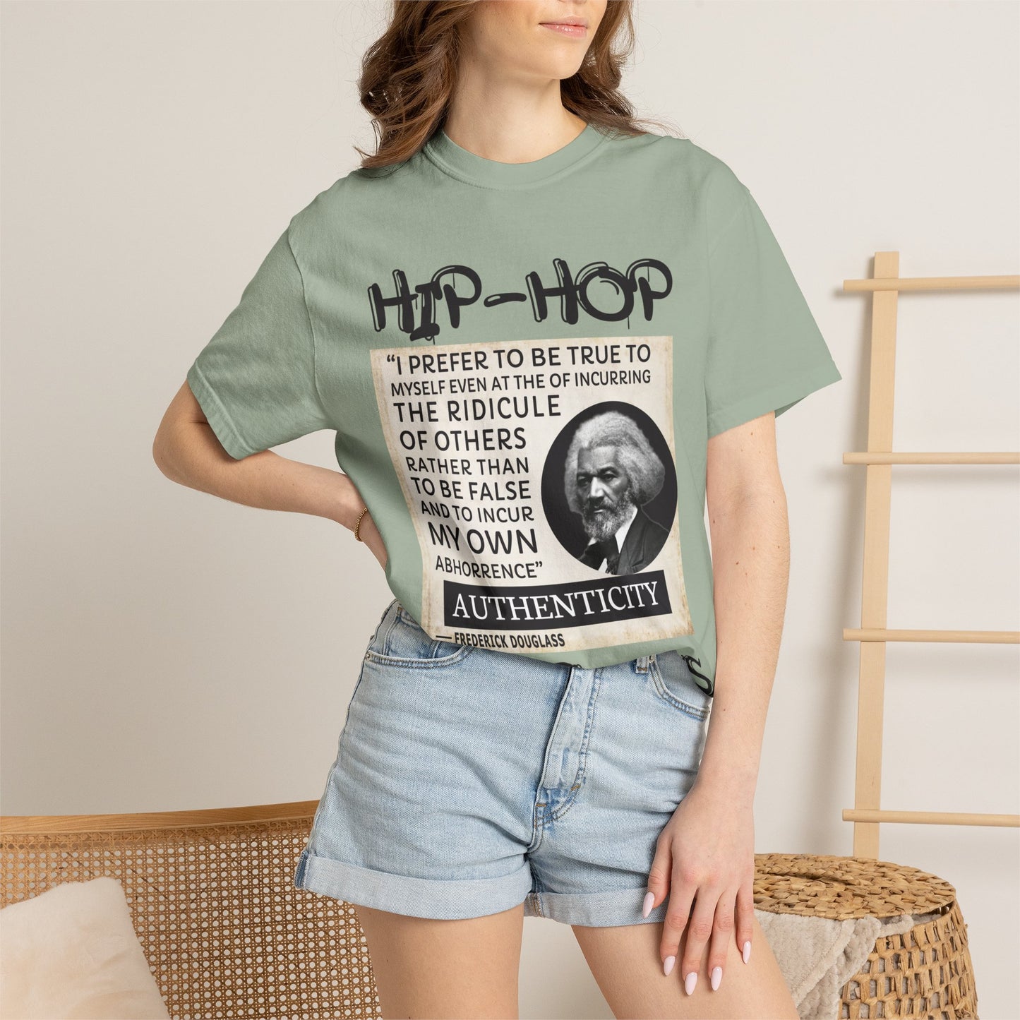 Hip-Hop Authenticity Quote T-Shirt