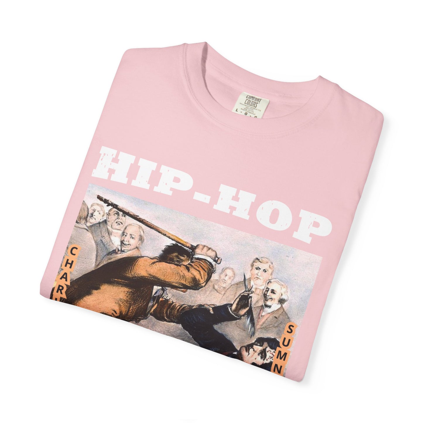 Artistic Vintage Poster T-Shirt — 'Chalet Summer' Graphic Tee