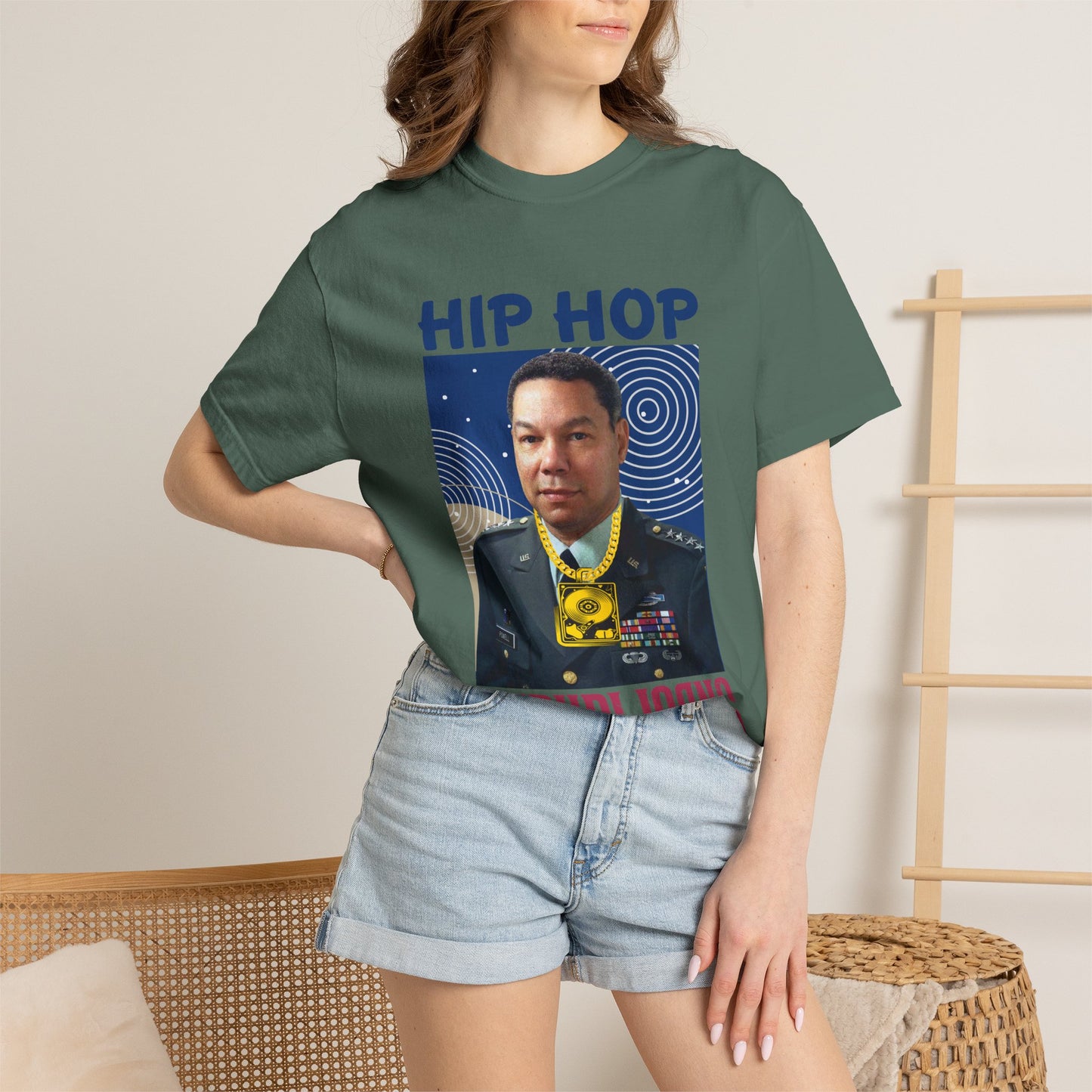 Hip Hop Republicans Graphic T-Shirt — Parody Political Portrait Tee
