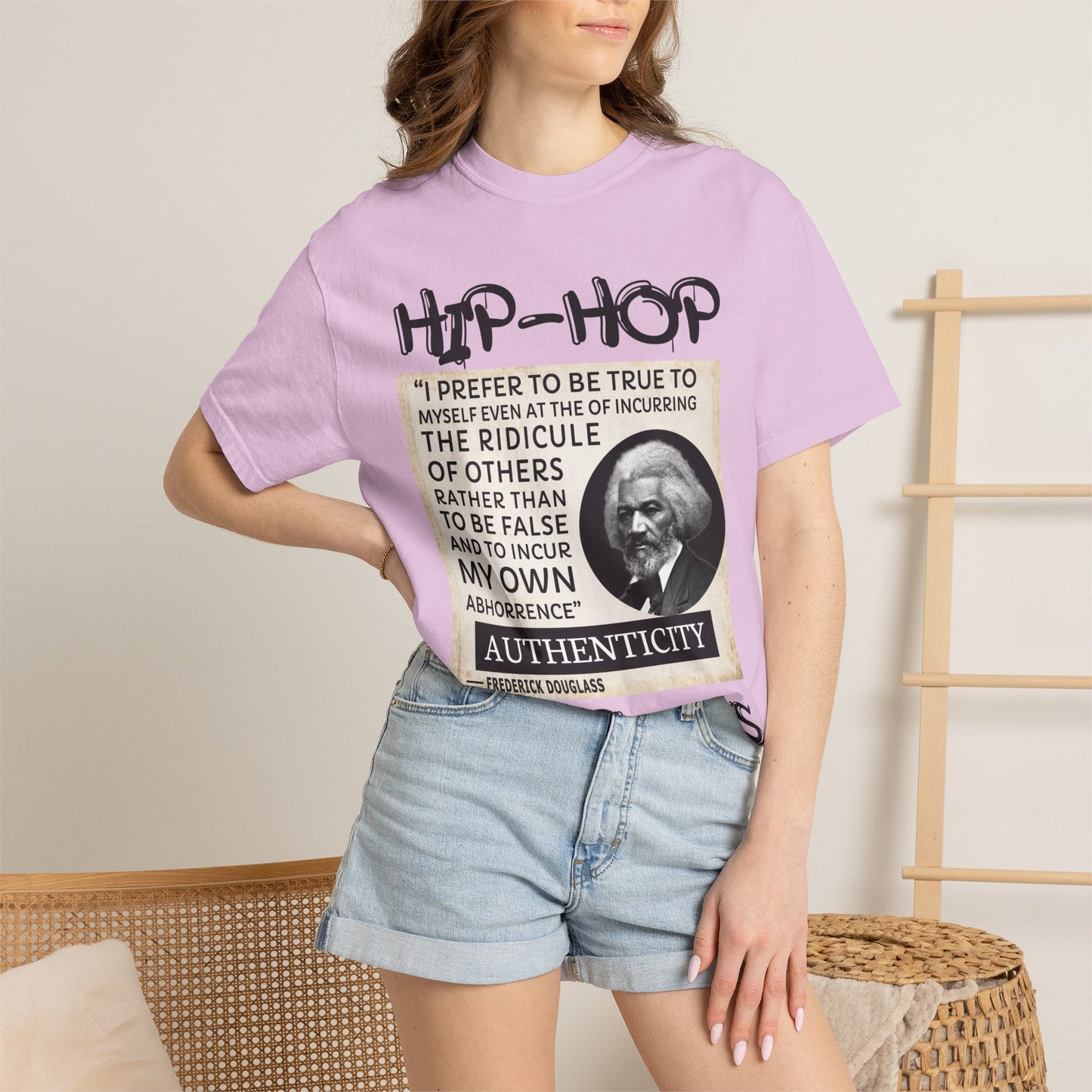 Hip-Hop Authenticity Quote T-Shirt
