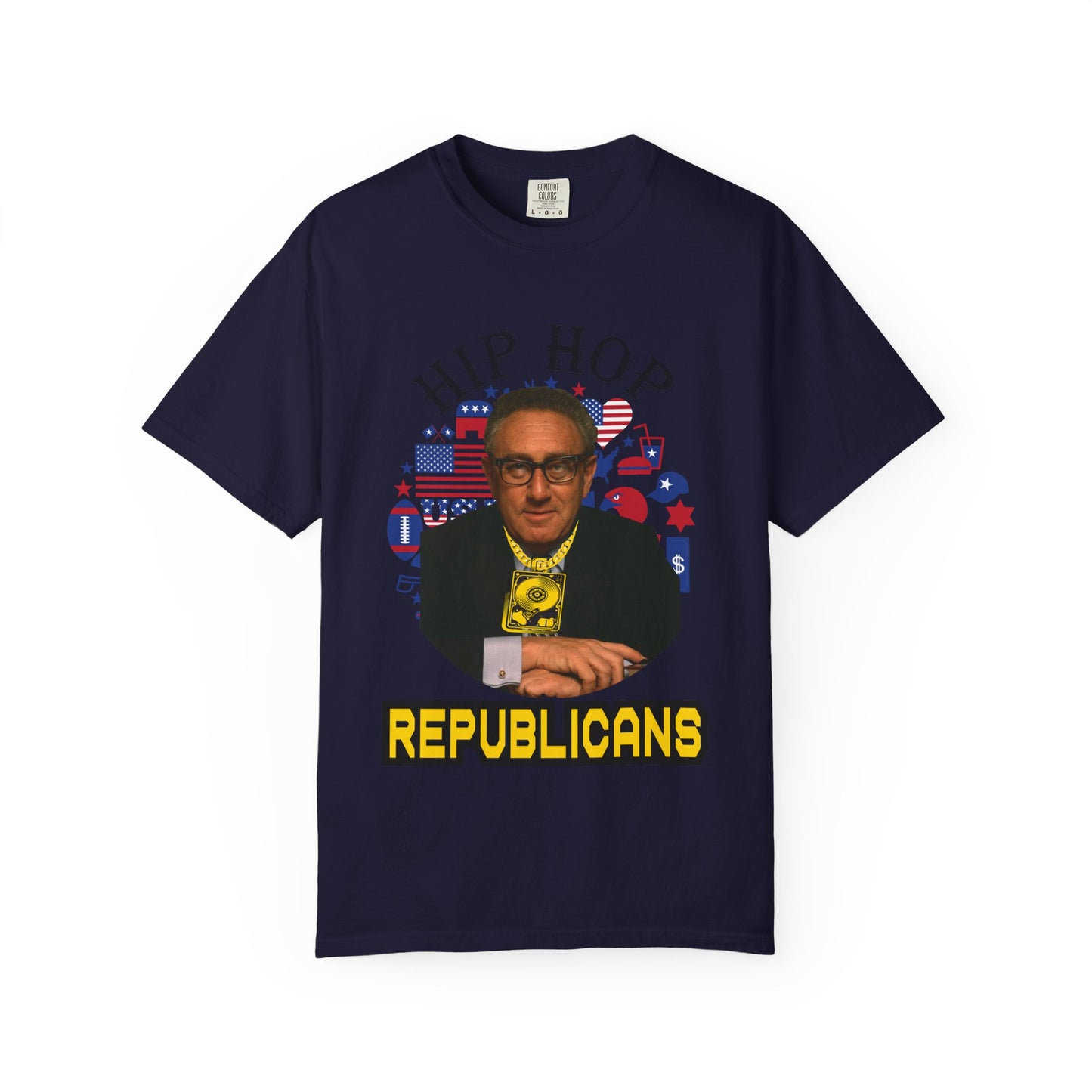 Hip Hop Republicans T-Shirt — Funny Political Parody Tee