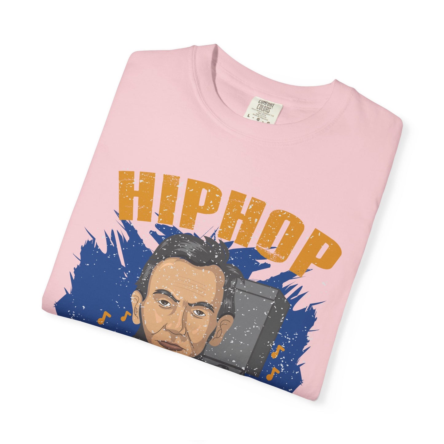 Hip Hop Republicans Graphic T-Shirt — Abe Lincoln Rap Portrait Tee