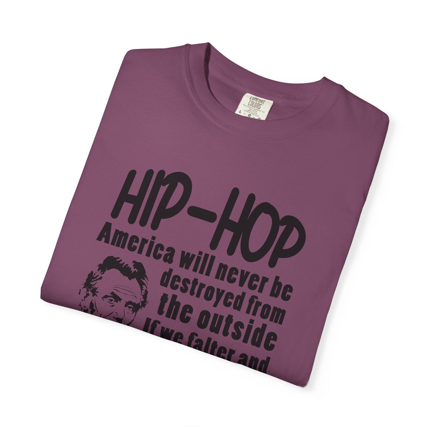 Hip-Hop Republicans Quote T-Shirt — Political Satire Tee with Lincoln Design