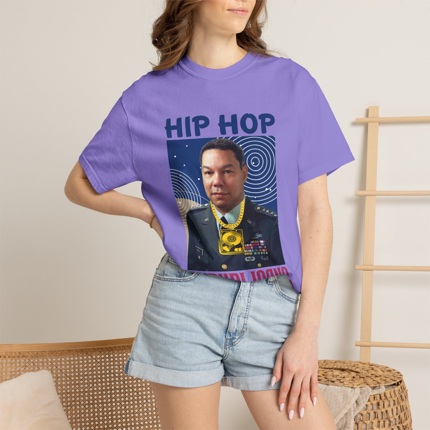 Hip Hop Republicans Graphic T-Shirt — Parody Political Portrait Tee