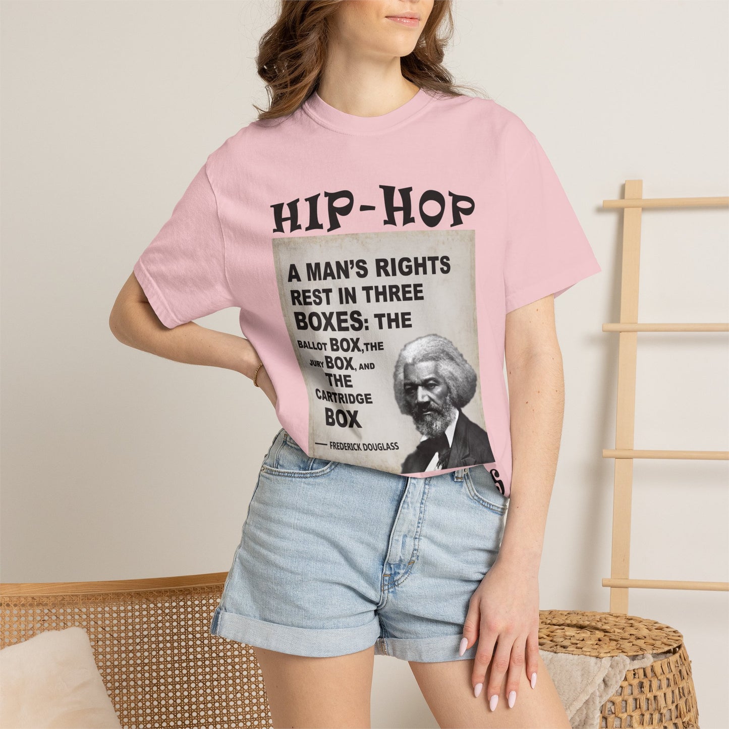Hip Hop Republicans Frederick Douglass Quote T-Shirt