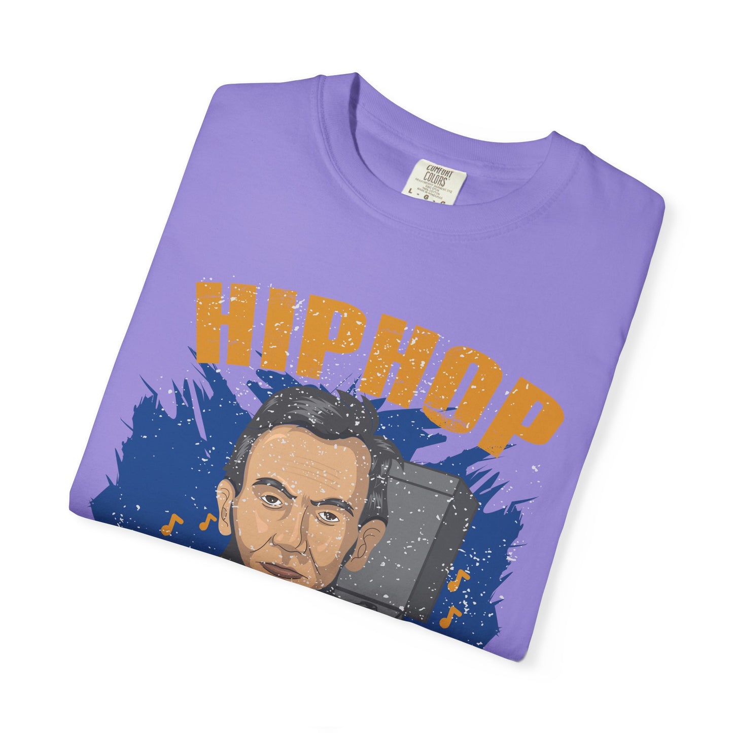 Hip Hop Republicans Graphic T-Shirt — Abe Lincoln Rap Portrait Tee