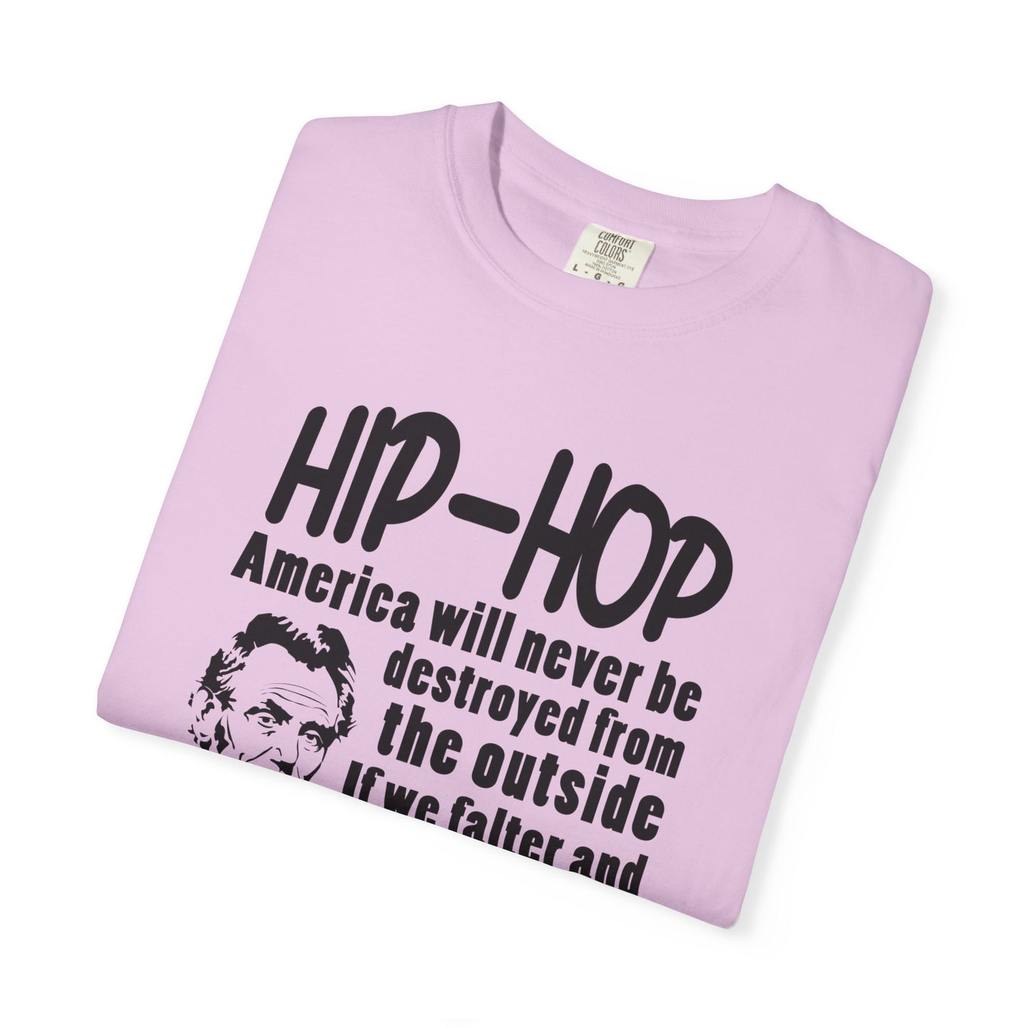 Hip-Hop Republicans Quote T-Shirt — Political Satire Tee with Lincoln Design