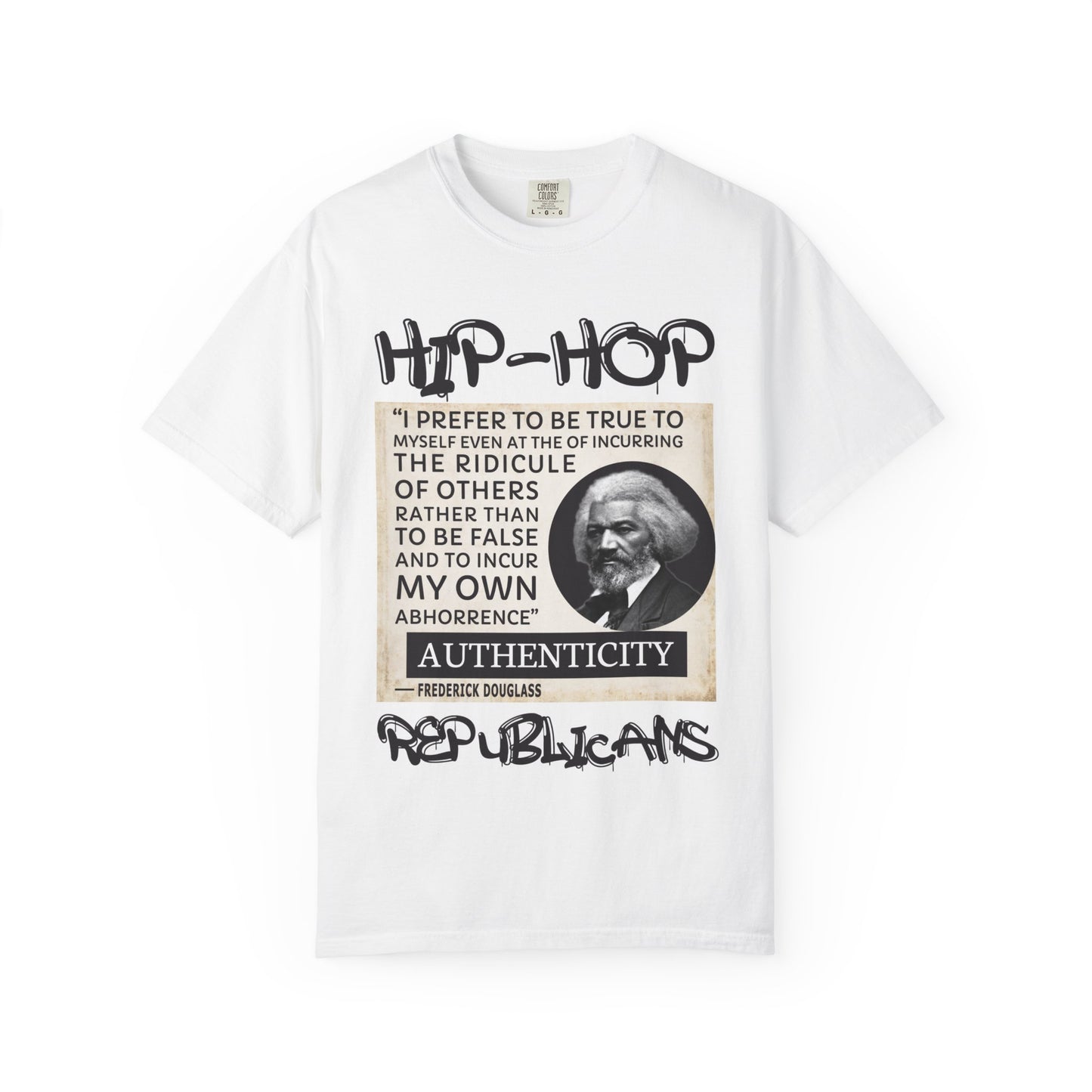 Hip-Hop Authenticity Quote T-Shirt