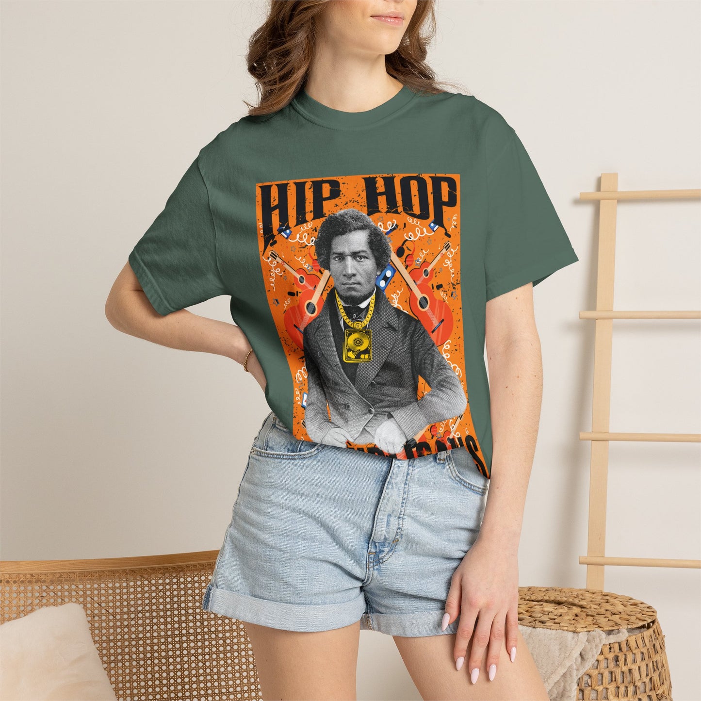 Hip Hop Republicans Graphic T-Shirt — Vintage Portrait Streetwear Tee