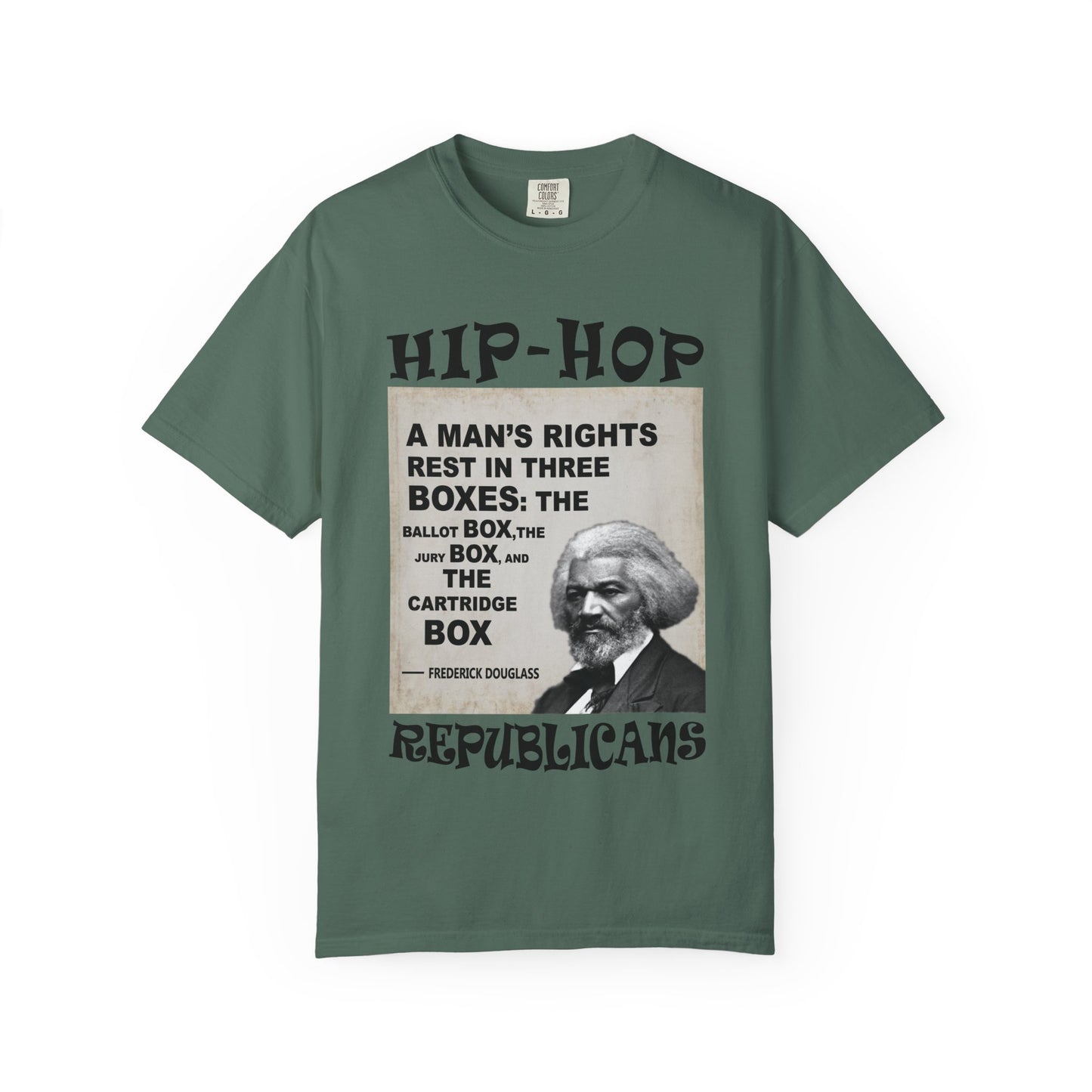Hip Hop Republicans Frederick Douglass Quote T-Shirt
