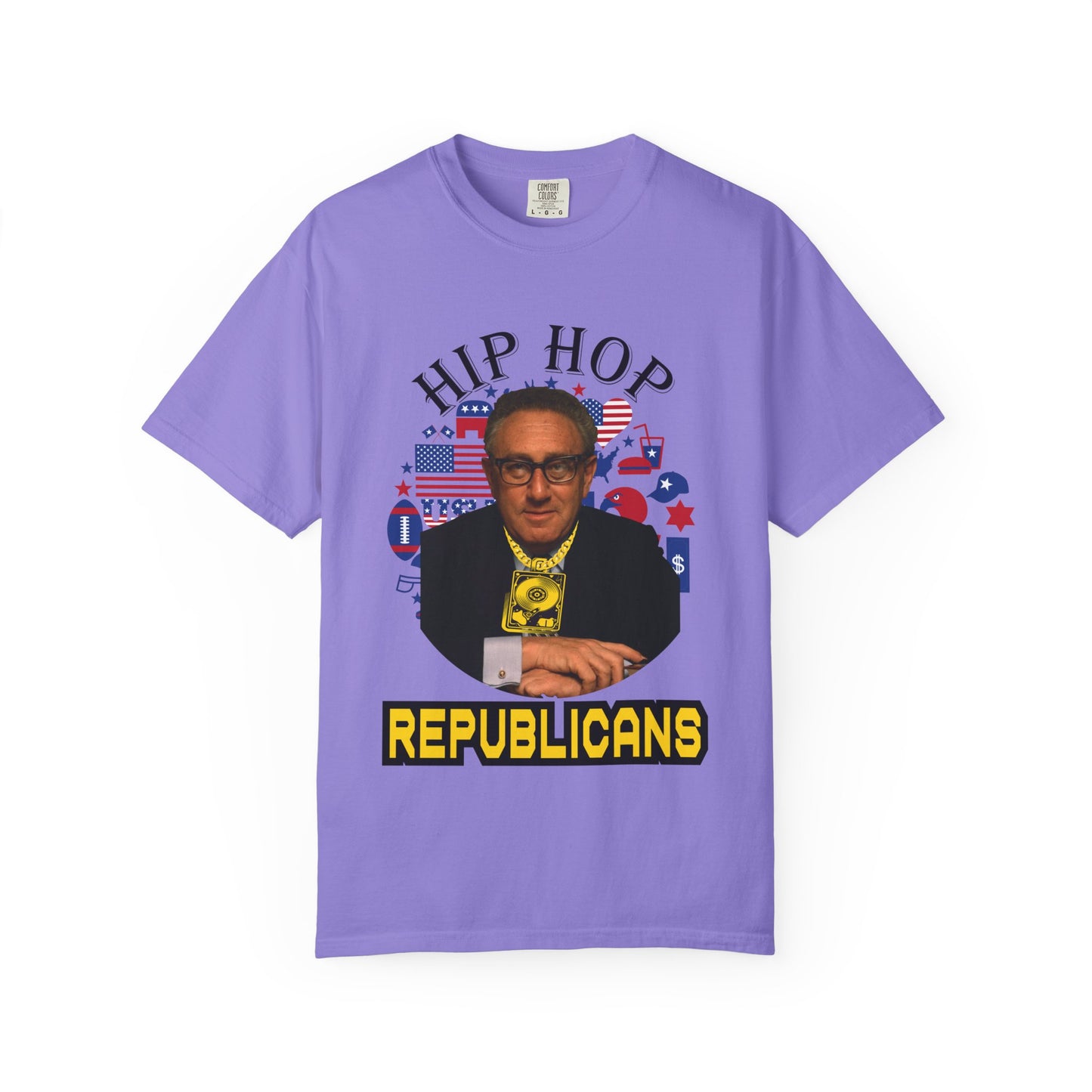 Hip Hop Republicans T-Shirt — Funny Political Parody Tee