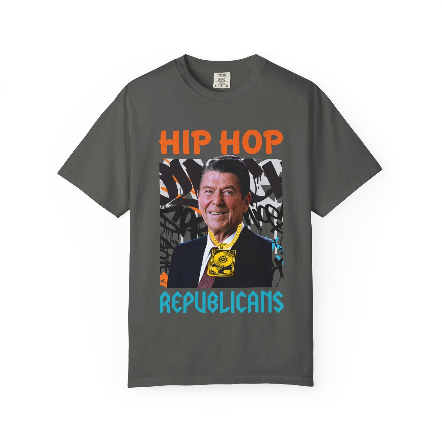 Get Your Groove On with a Trendy Ronald Reagan Hip Hop Republicans T-Shirt