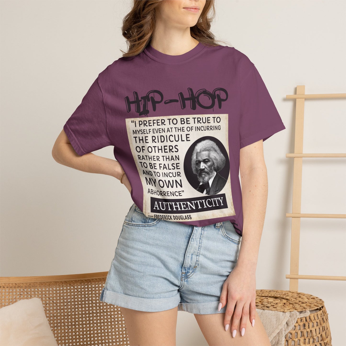Hip-Hop Authenticity Quote T-Shirt