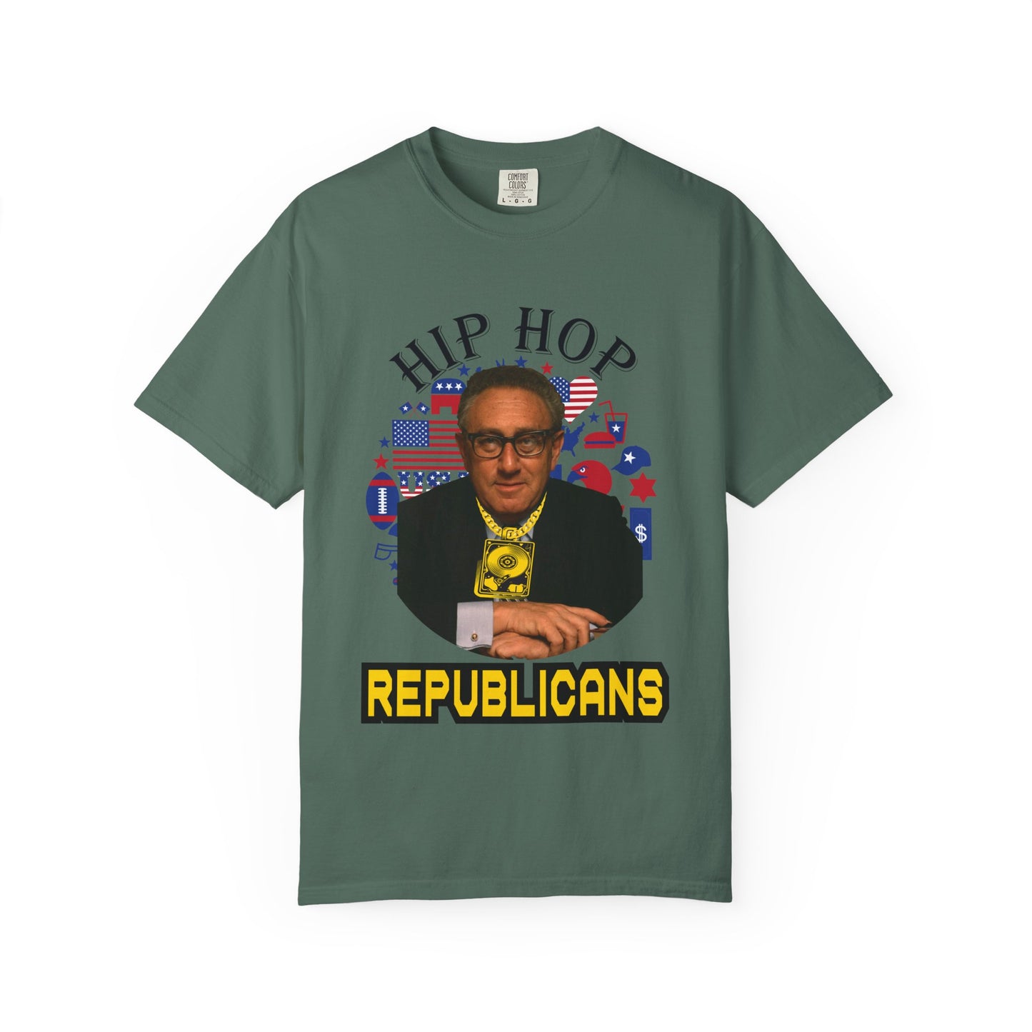 Hip Hop Republicans T-Shirt — Funny Political Parody Tee