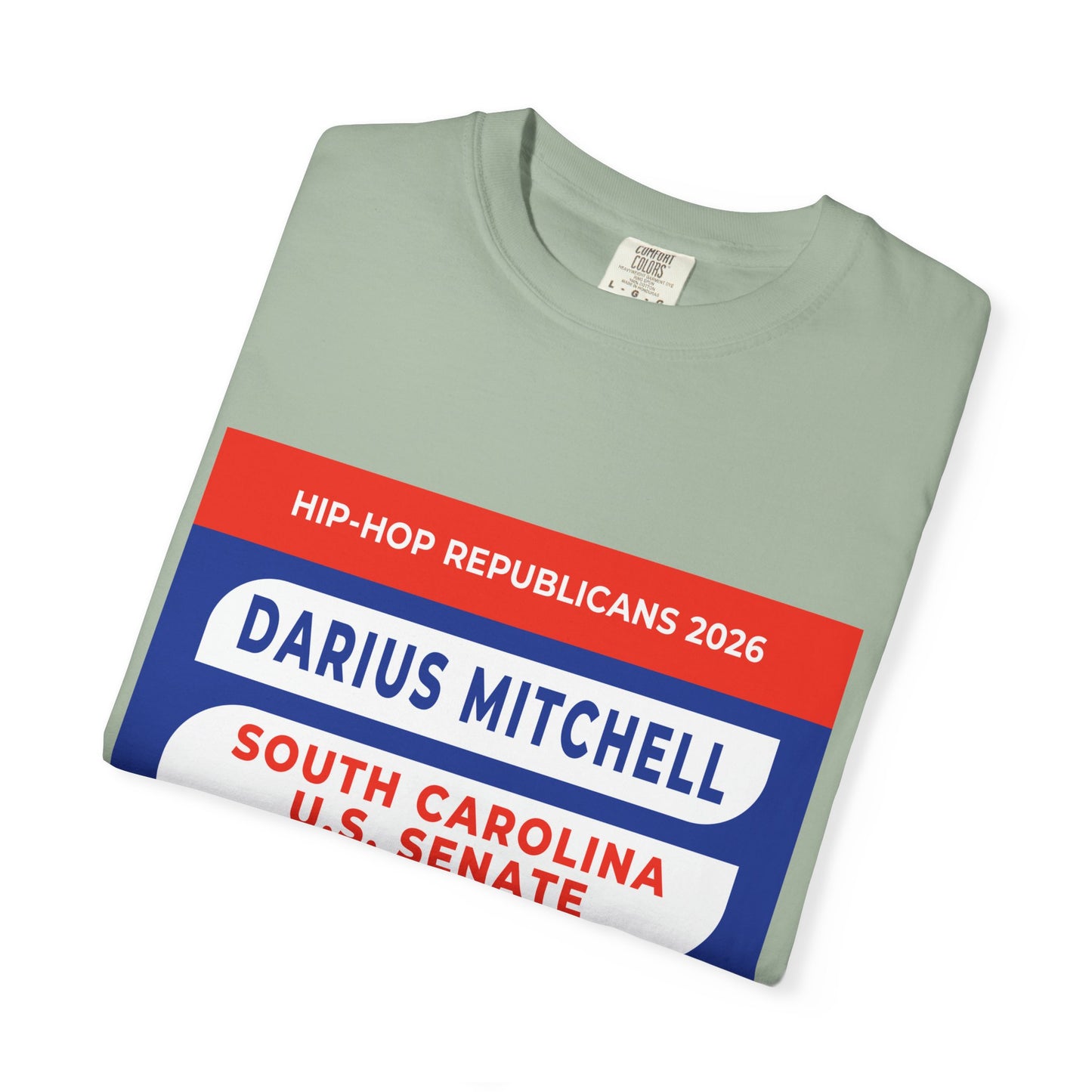 Political Campaign T-Shirt — "Darius Mitchell South Carolina U.S. Senate"