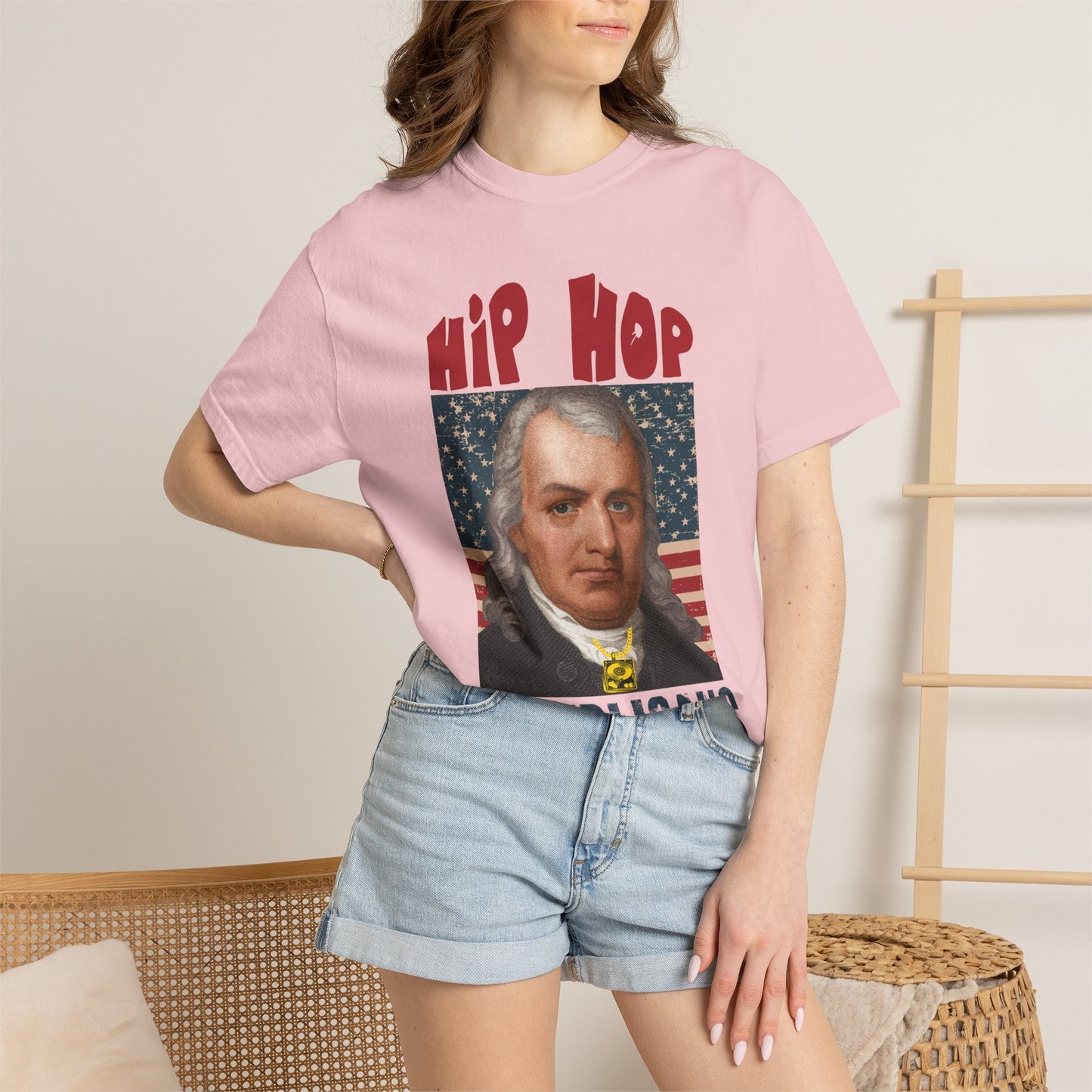 Hip Hop Republicans T-Shirt — Patriotic George Washington Graphic Tee