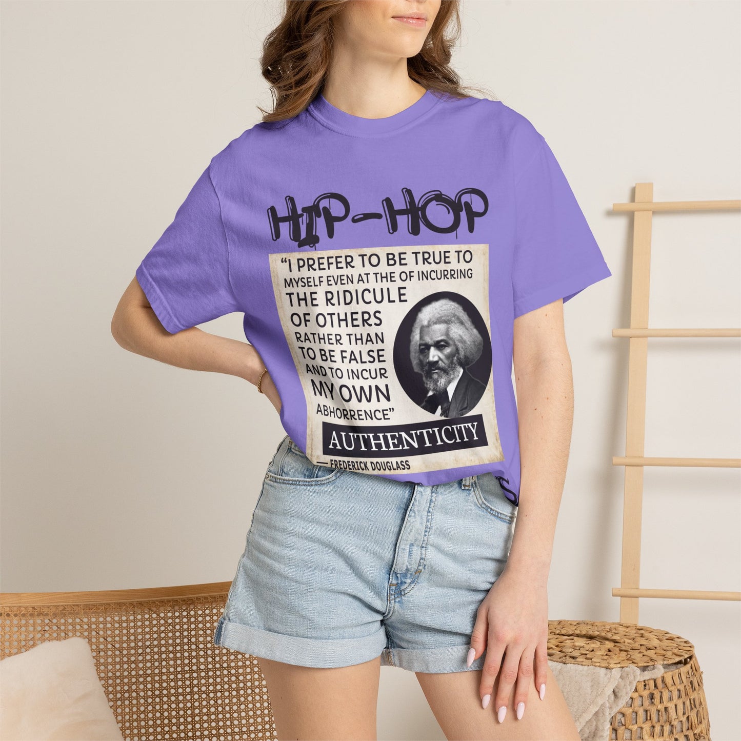 Hip-Hop Authenticity Quote T-Shirt
