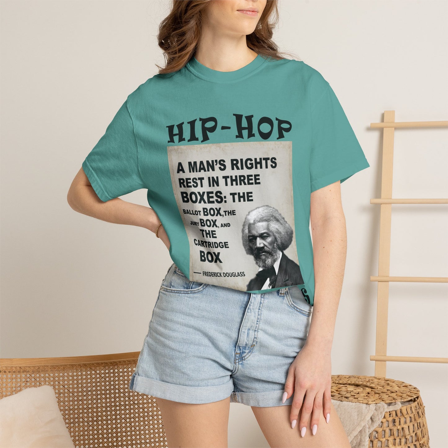 Hip Hop Republicans Frederick Douglass Quote T-Shirt
