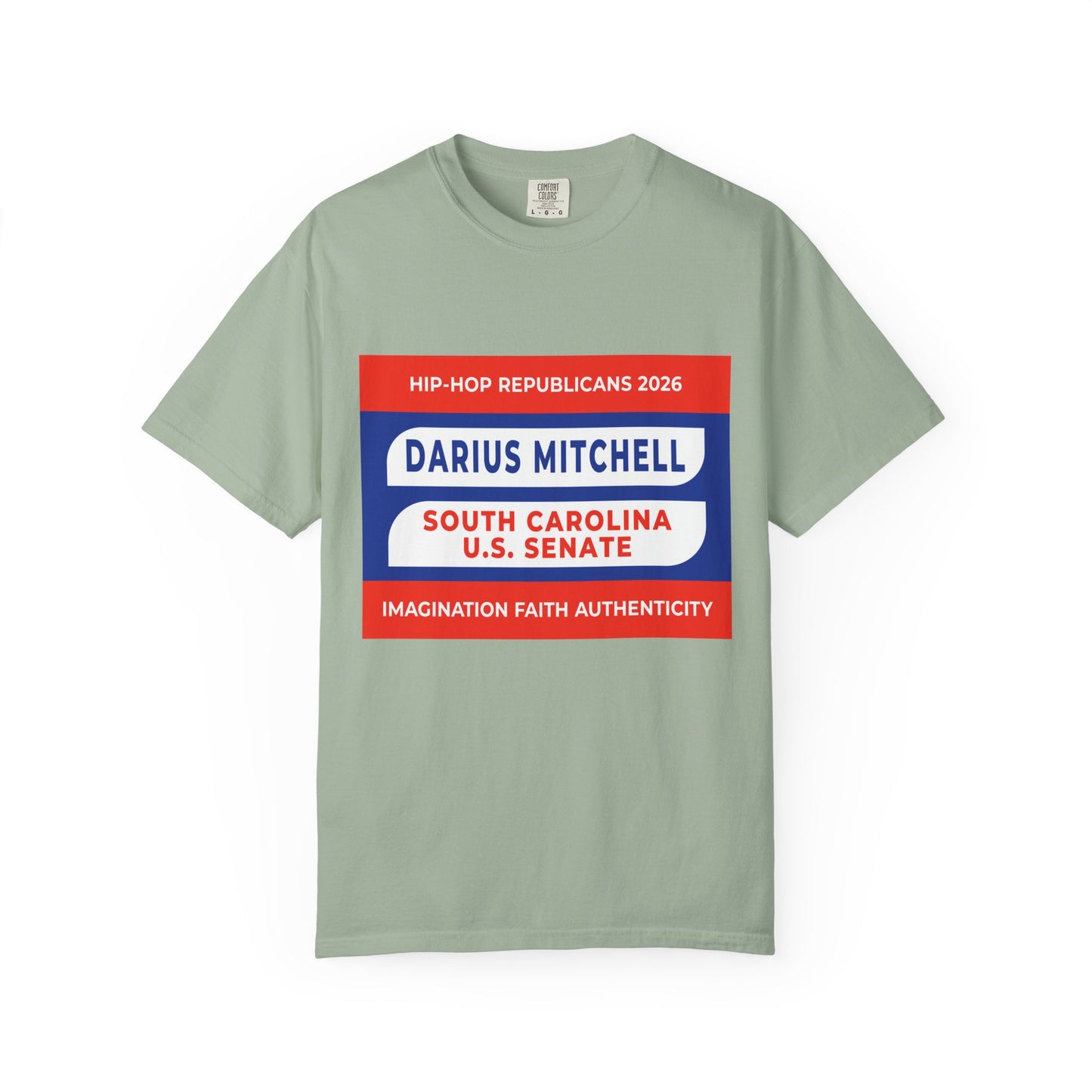 Political Campaign T-Shirt — "Darius Mitchell South Carolina U.S. Senate"