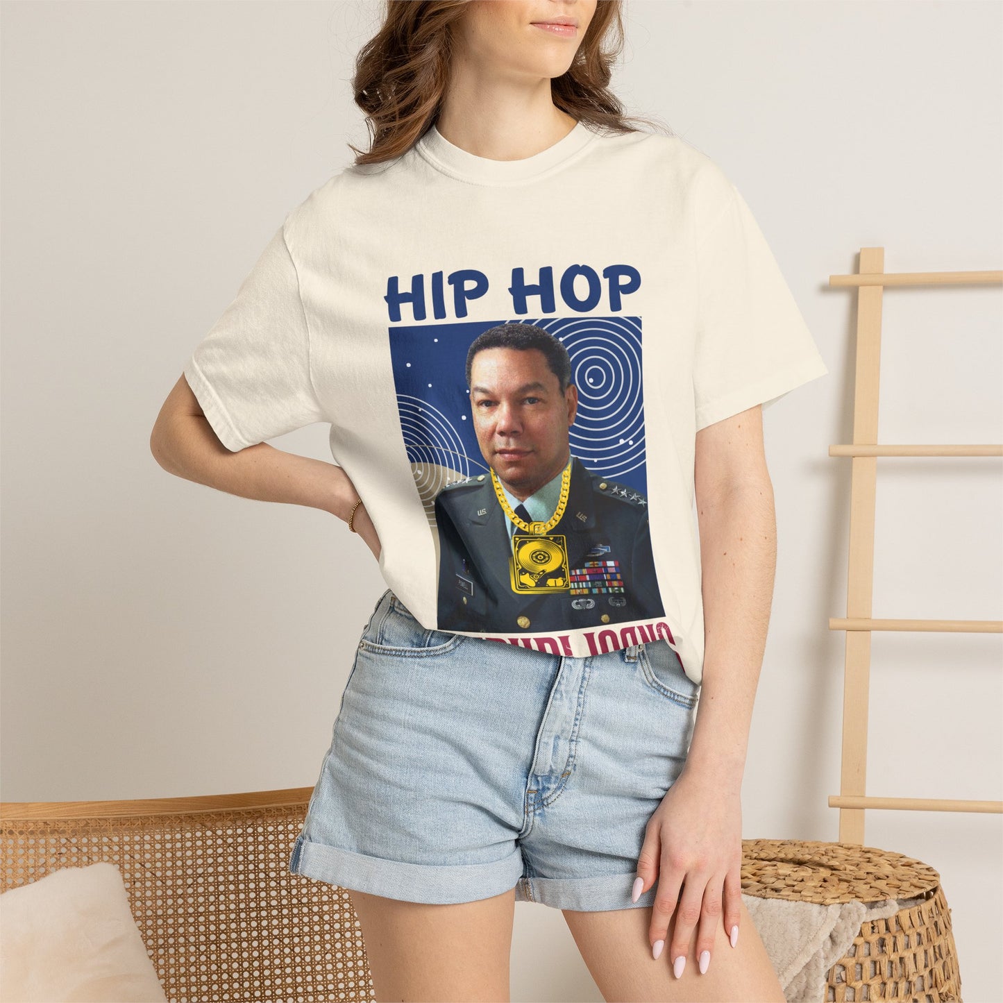 Hip Hop Republicans Graphic T-Shirt — Parody Political Portrait Tee