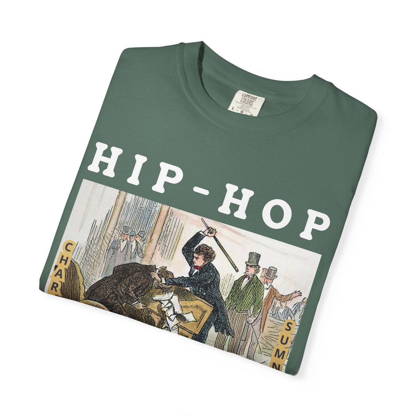 Conservative Rhymes A Hip Hop Tribute to Republican Values T-Shirt Design