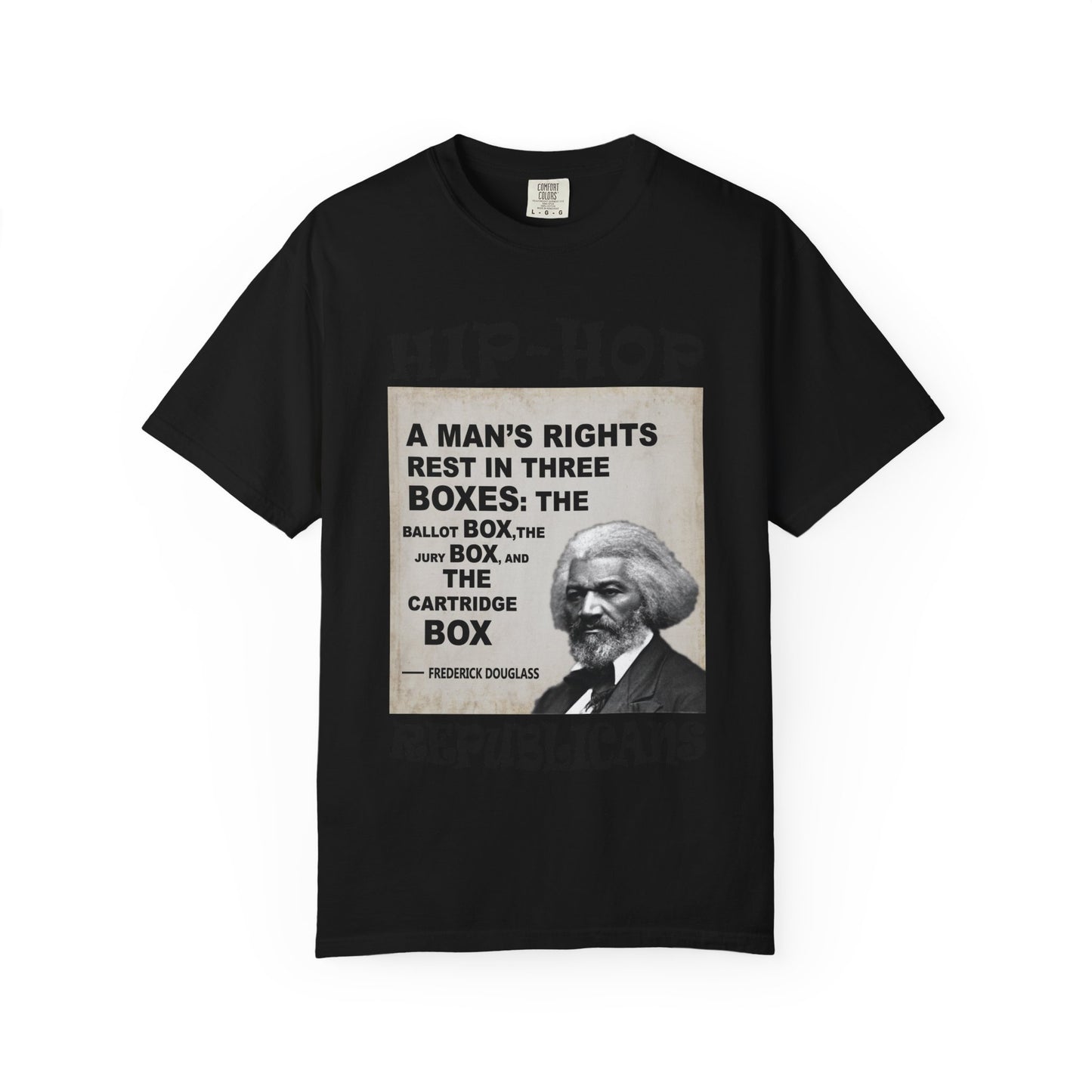 Hip Hop Republicans Frederick Douglass Quote T-Shirt