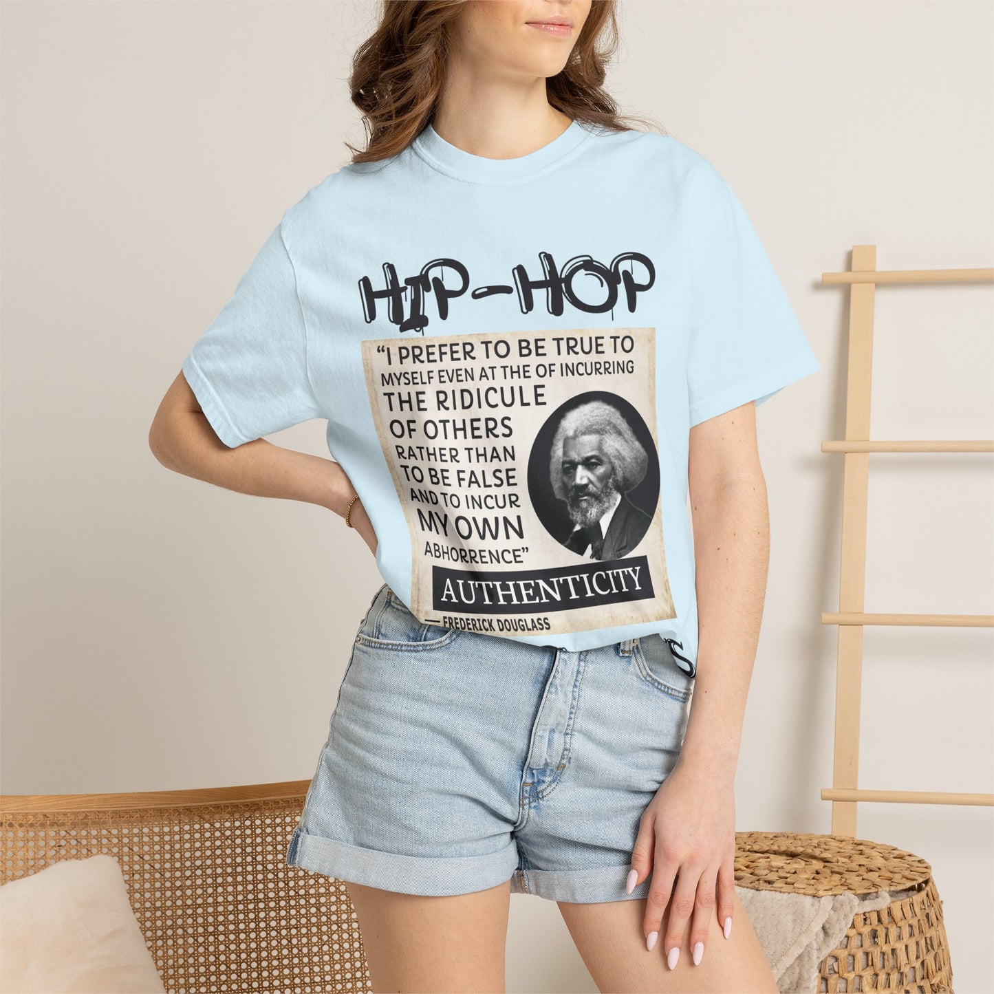 Hip-Hop Authenticity Quote T-Shirt