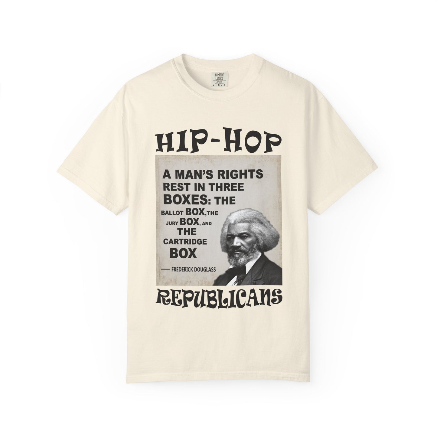 Hip Hop Republicans Frederick Douglass Quote T-Shirt