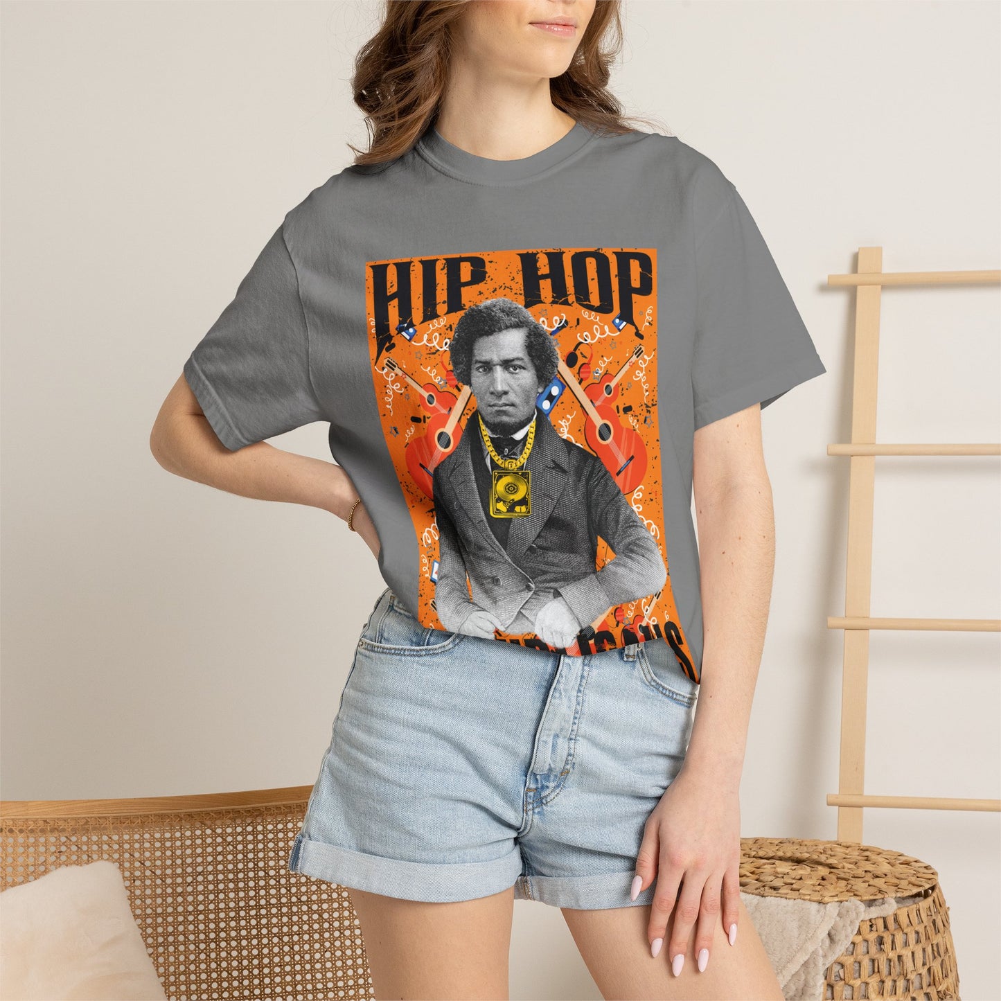 Hip Hop Republicans Graphic T-Shirt — Vintage Portrait Streetwear Tee