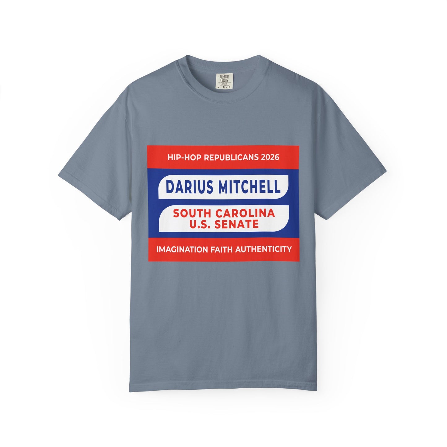 Political Campaign T-Shirt — "Darius Mitchell South Carolina U.S. Senate"
