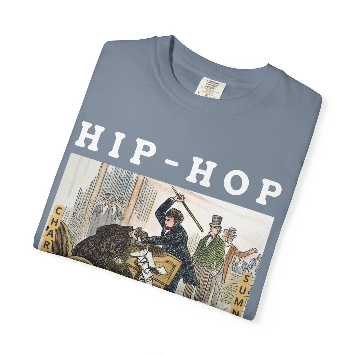 Conservative Rhymes A Hip Hop Tribute to Republican Values T-Shirt Design